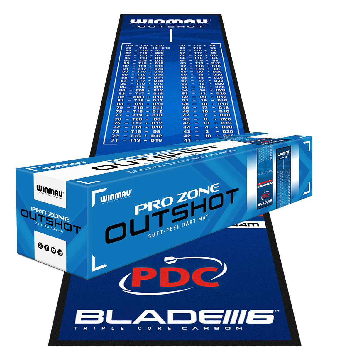 Winmau - Dartmatte - OUTSHOT