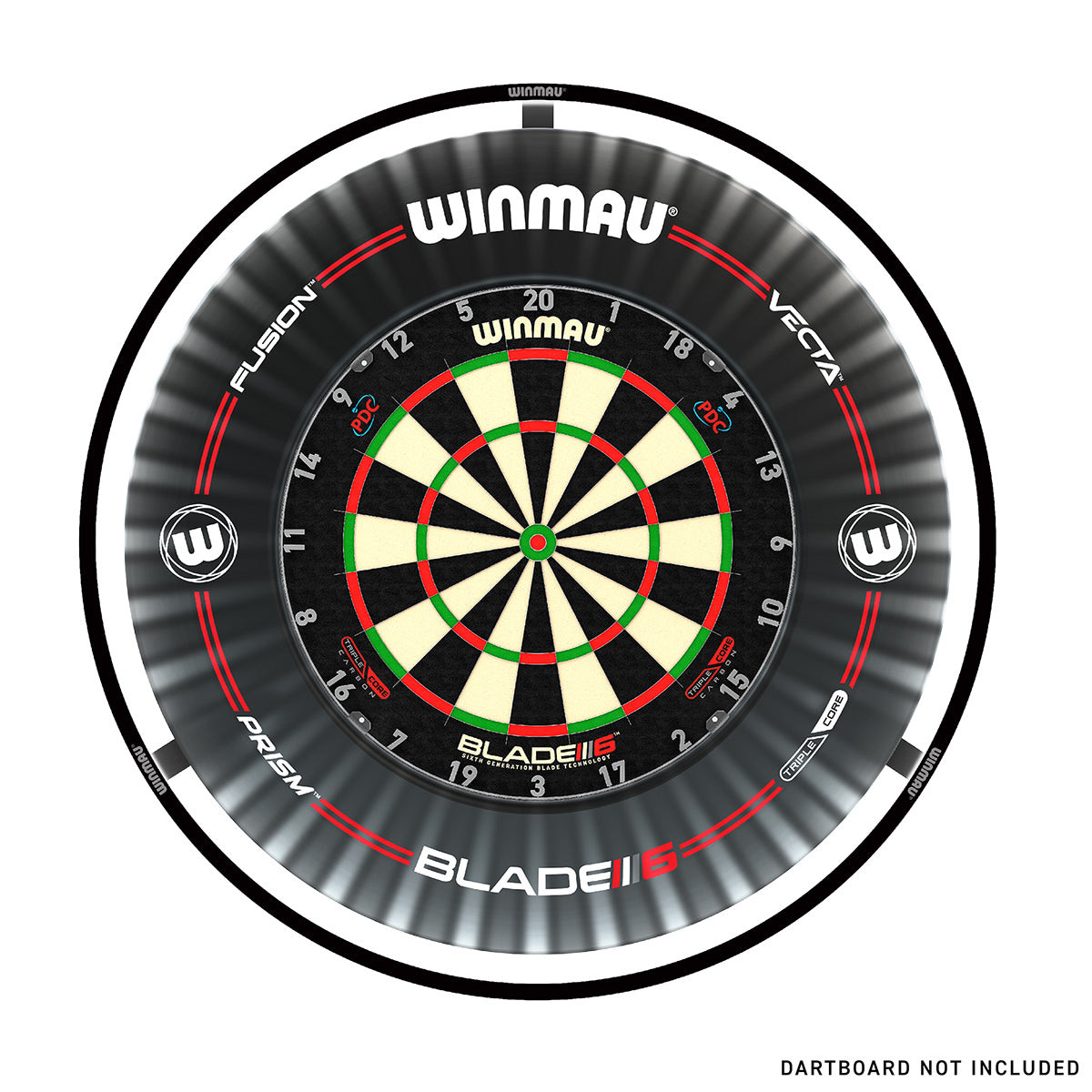 Winmau - Plasma + Surround Bundle black