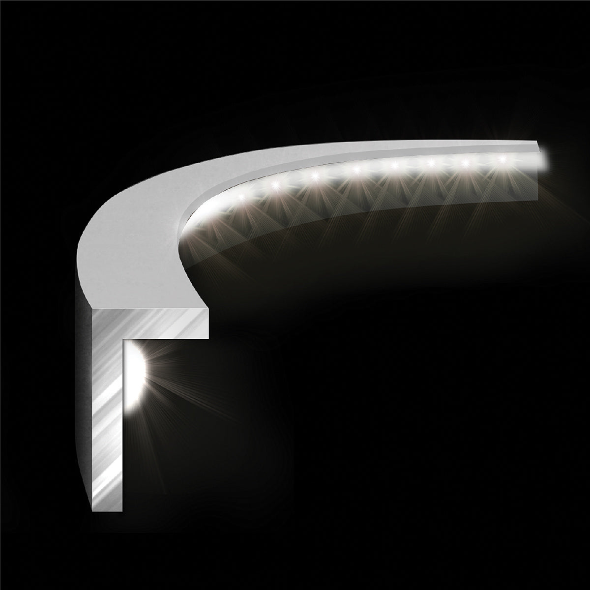 Winmau - Dartboard Beleuchtung - Plasma Light ICE