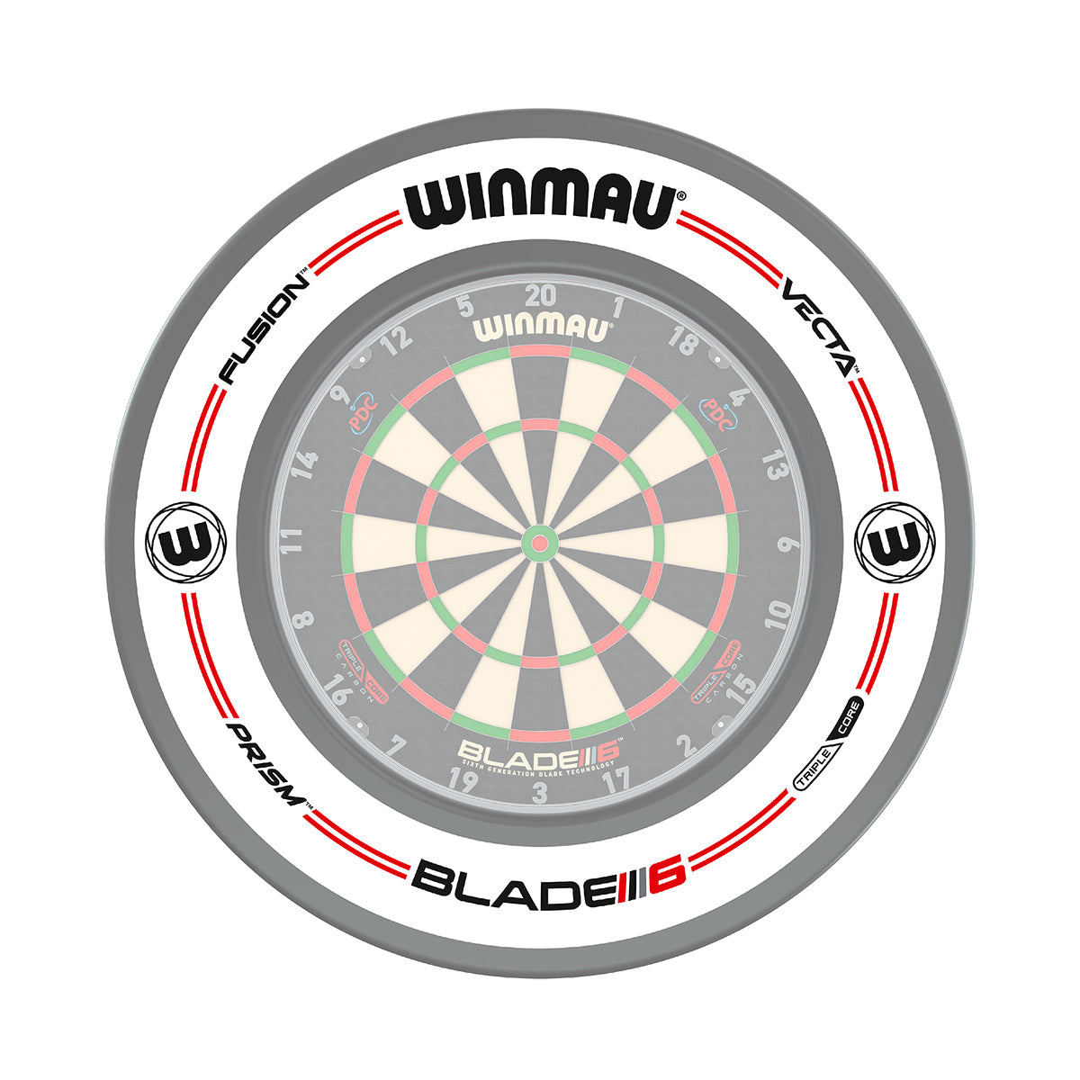 Winmau - Surround - Pro-Line white