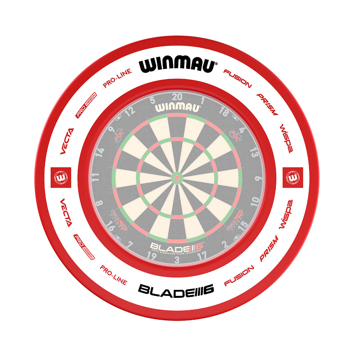 Winmau - Surround - Pro-Line 2.0 red