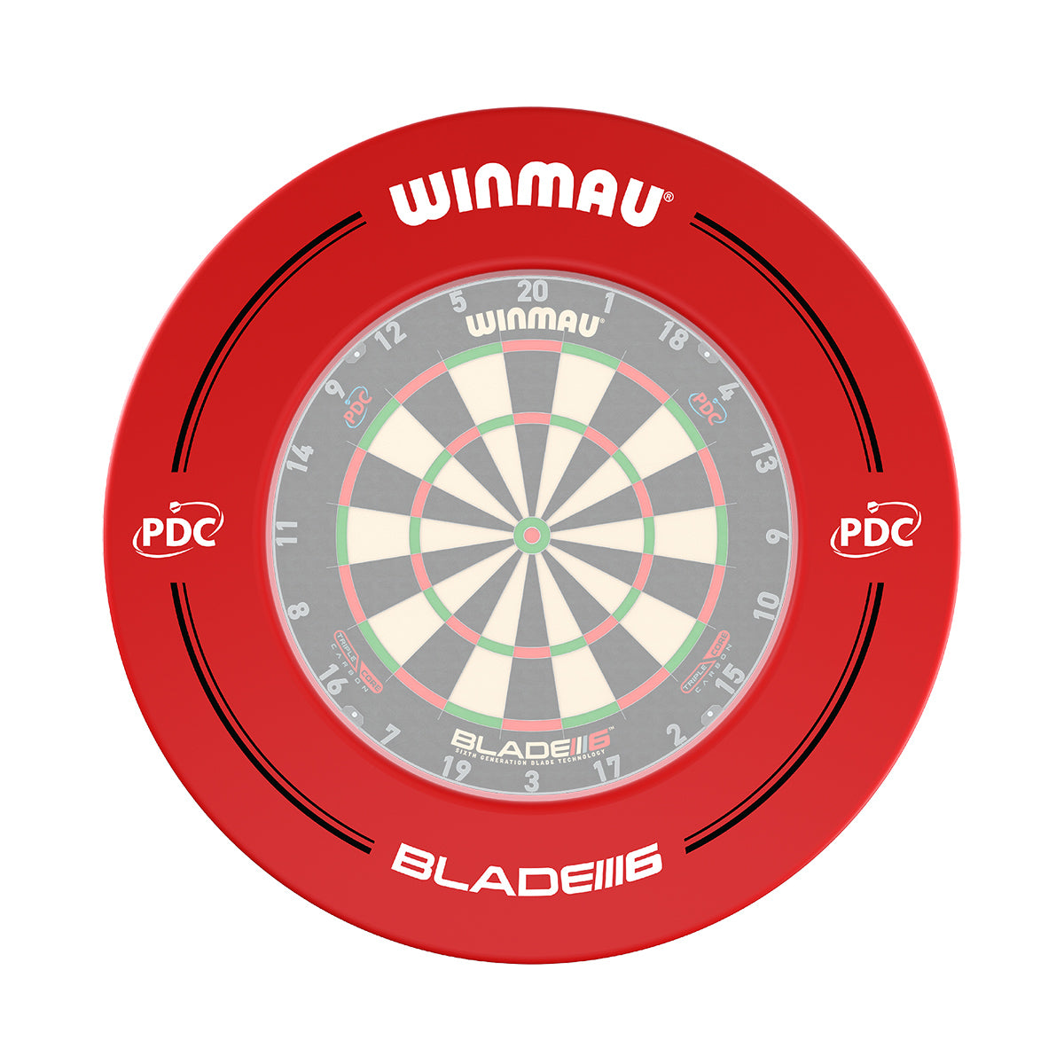 Winmau - Surround - PDC red
