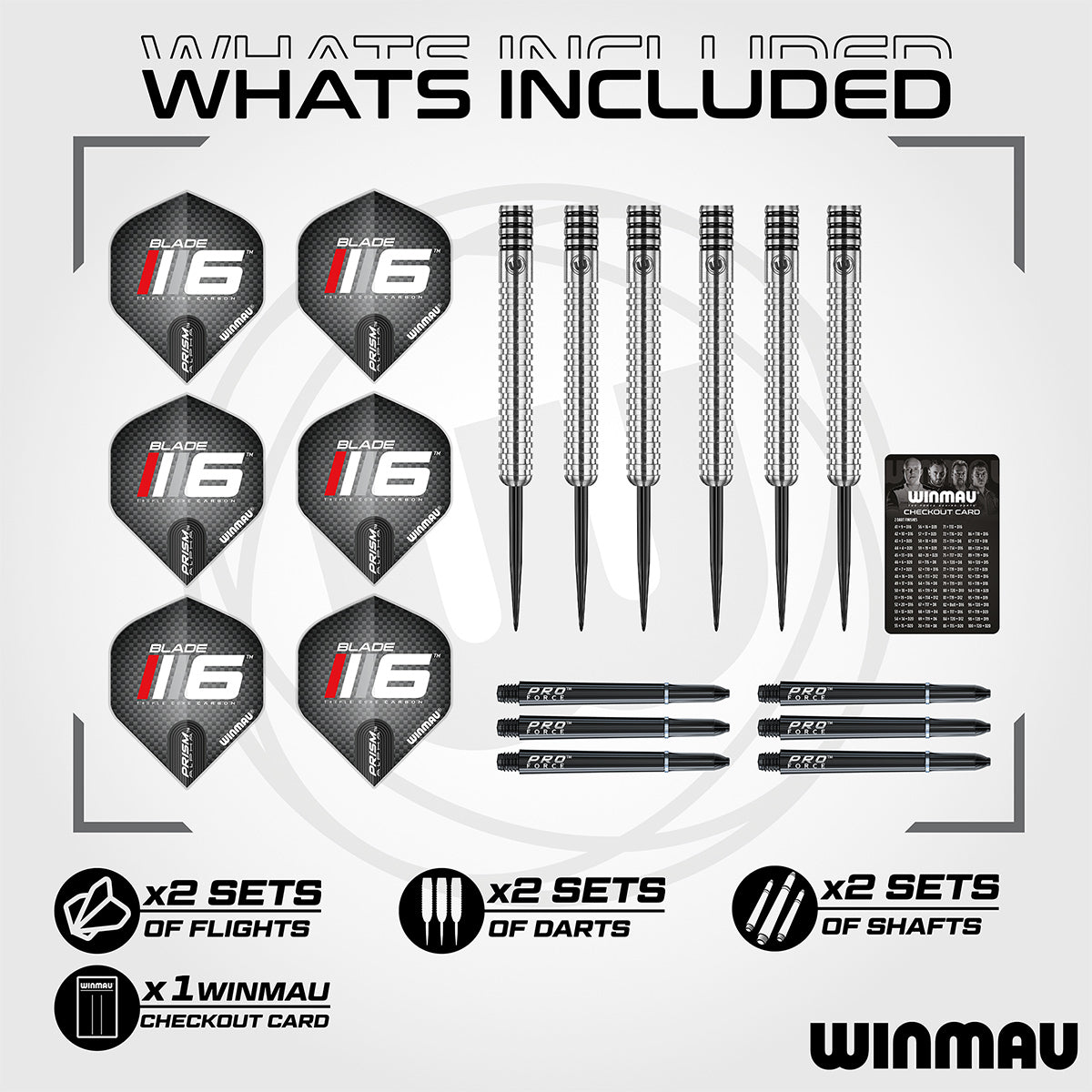 Winmau - Dartboard Set Blade 6 Triple Core