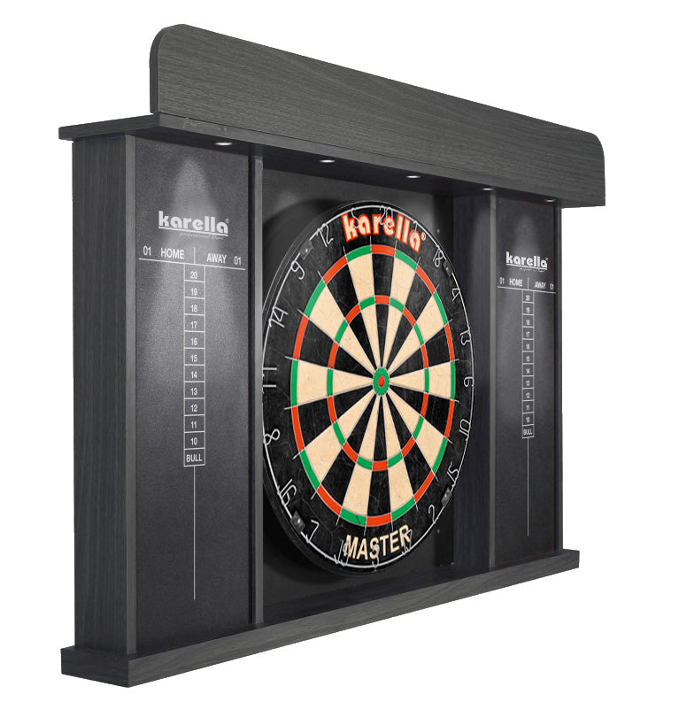 Karella - Dart-Cabinet Arena mit LED-Beleuchtung