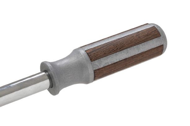 Kickergriff Garlando Exklusiv silber/ birne für 16mm Stangen