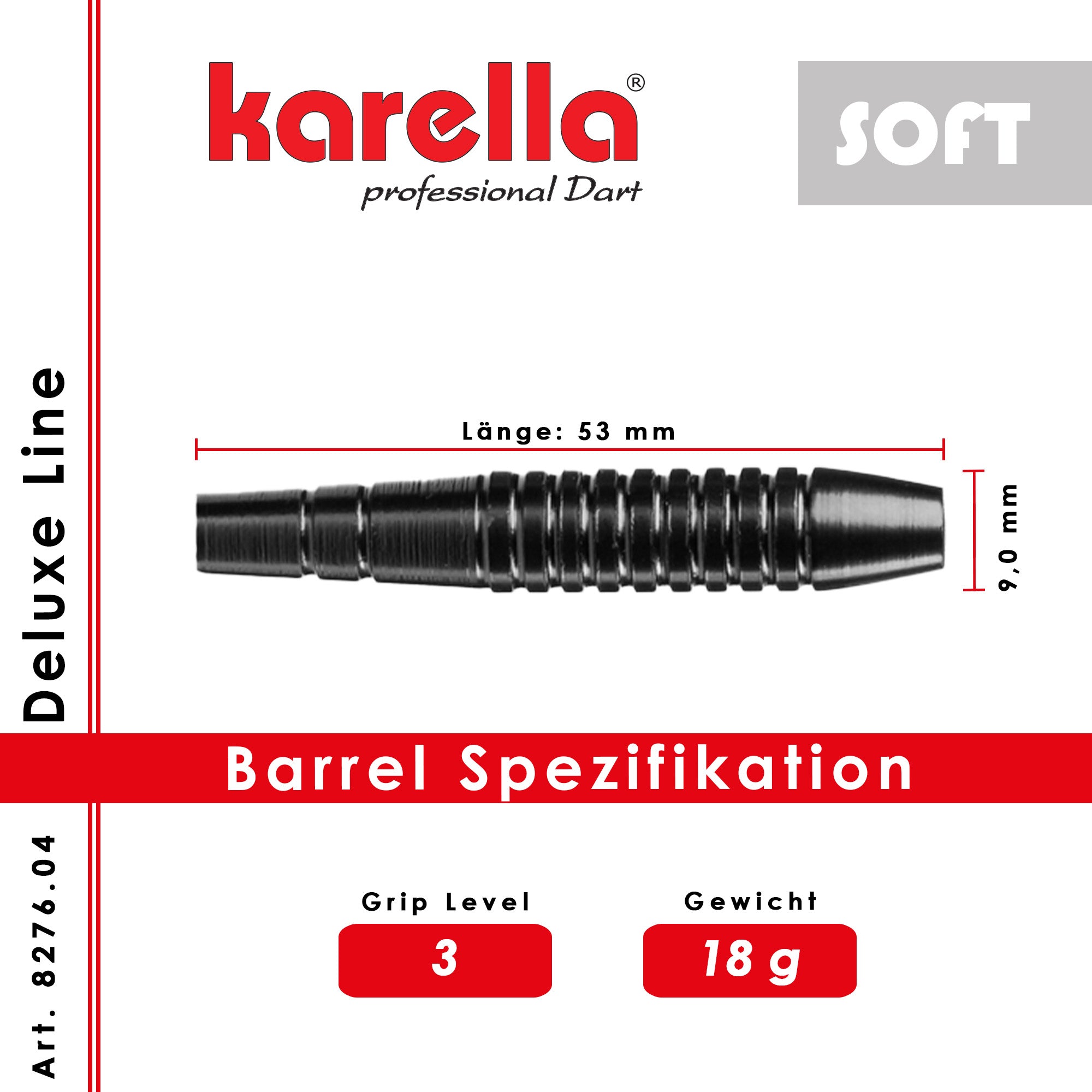 Karella - Softbarrel - Deluxe DLS-4 18 gr.