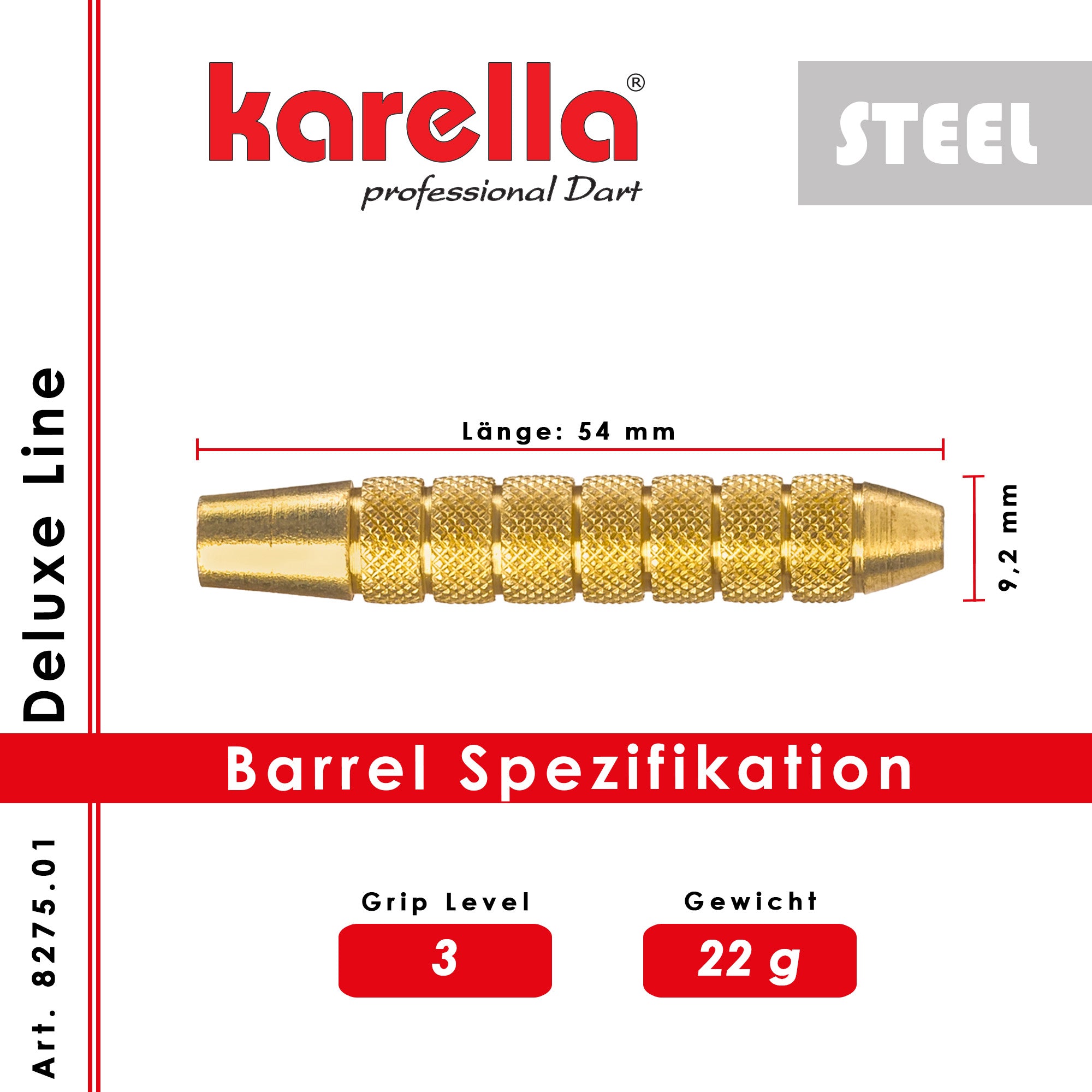 Karella - Steelbarrel - Deluxe DL-1 22 gr.