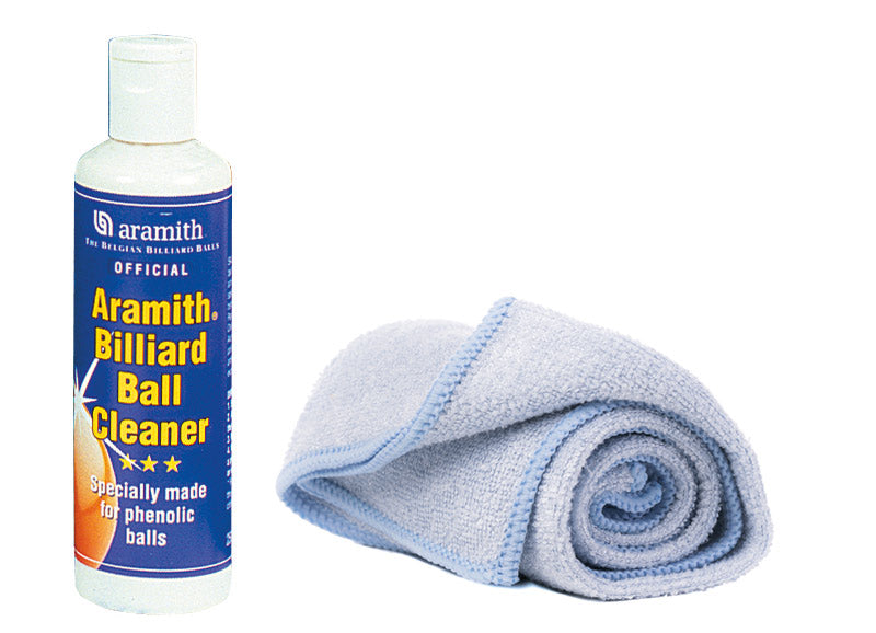 Kugelreiniger Aramith 250 ml Set inkl. Mikrofasertuch