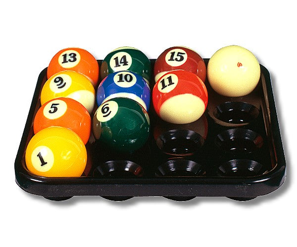 Balltablett für 16 Billardkugeln (57,2 mm)