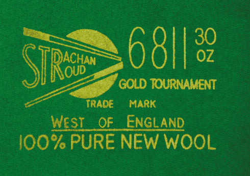 Snookertuch West of England 6811 Tournament ,Tuchbreite 193cm 30uz.