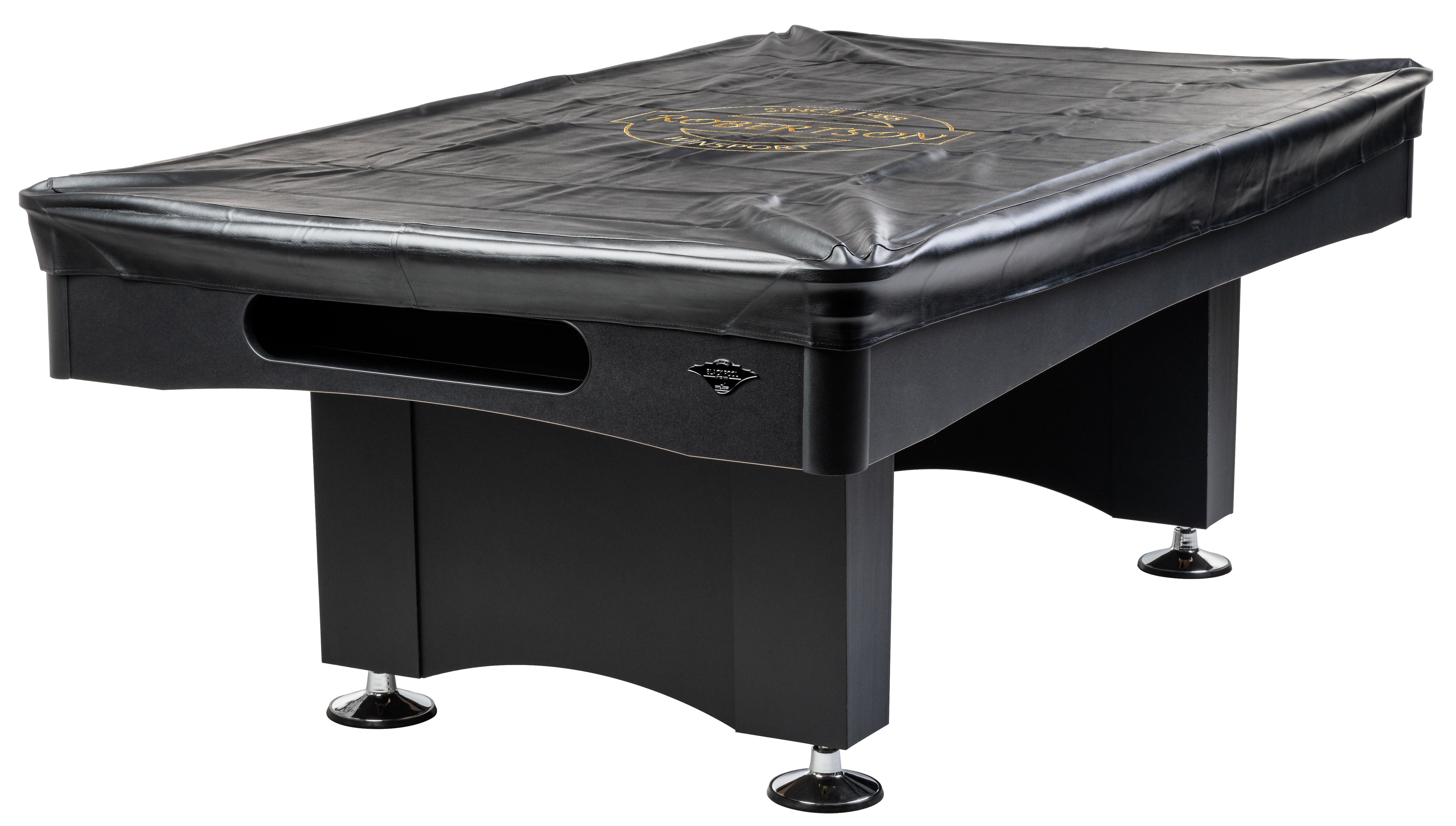 Abdeckplane Robertson Vinyl schwarz für Billardtische
