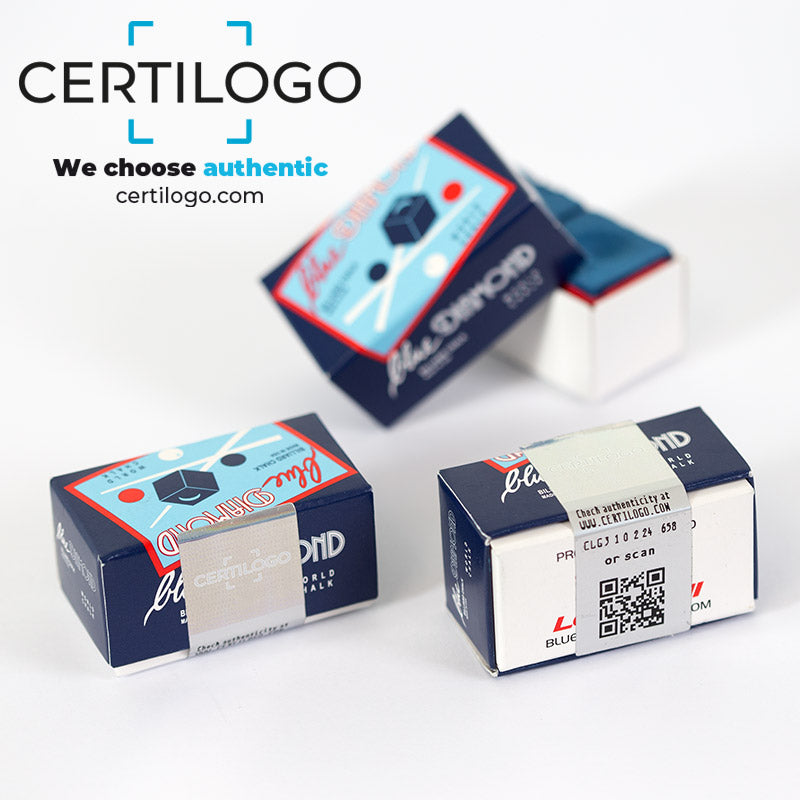 Kreide Blue Diamond Einzelbox mit 2 Kreidewürfel