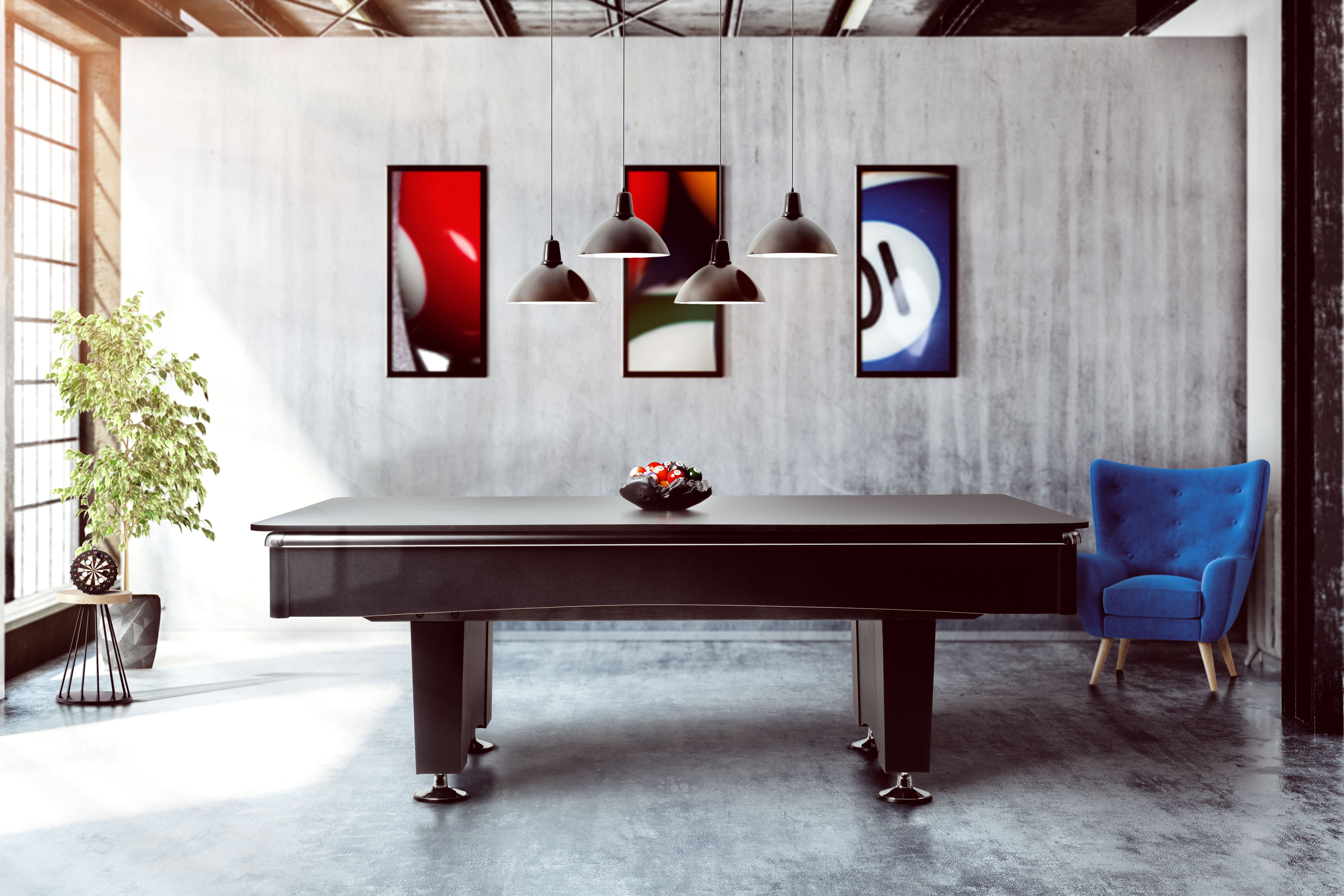 Winsport - Billardtisch - Black Pool