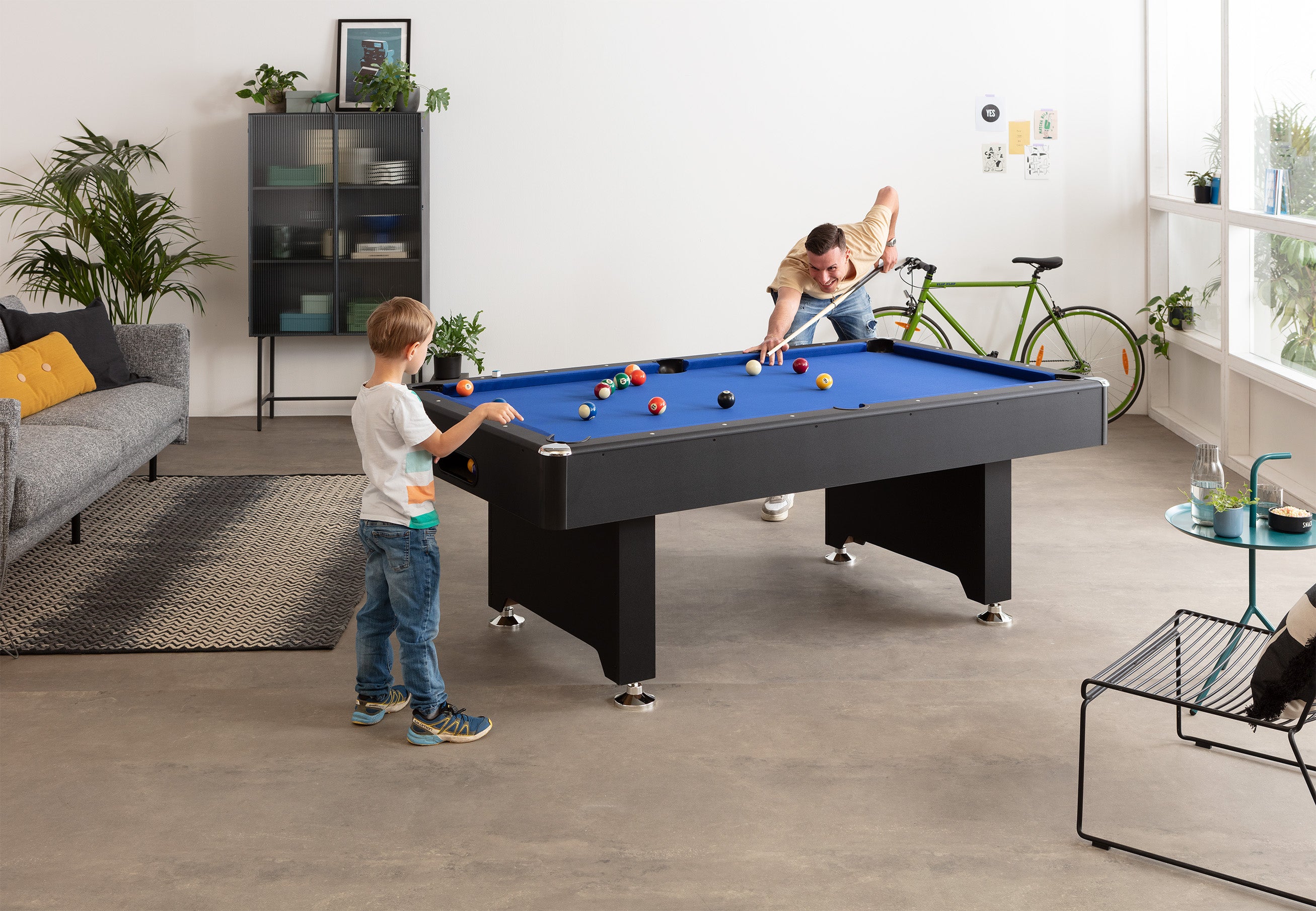 Winsport - Billardtisch - Blackstar
