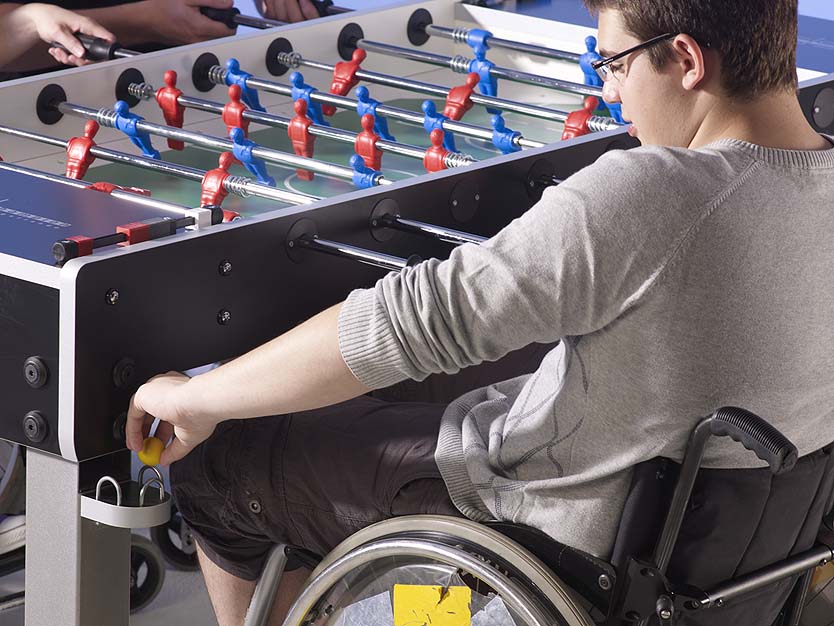 Tischkicker - Garlando ITSF Special Champion für Rollstuhlfahrer