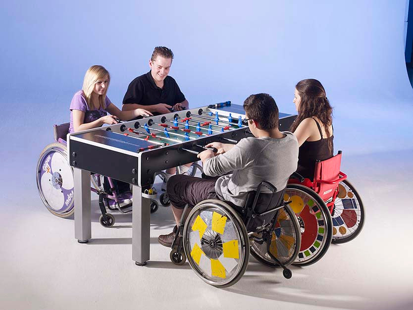 Tischkicker - Garlando ITSF Special Champion für Rollstuhlfahrer