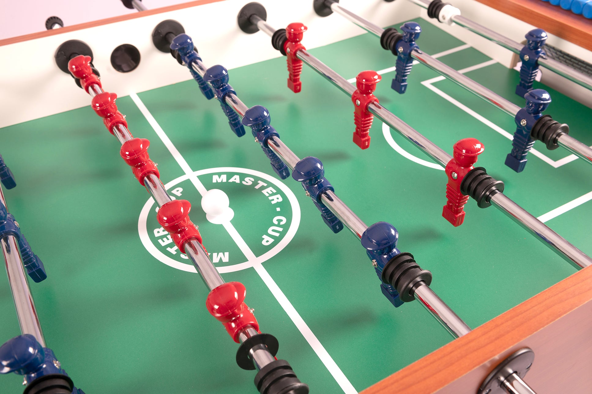 Tischkicker - Garlando MasterCup Deluxe kirsche