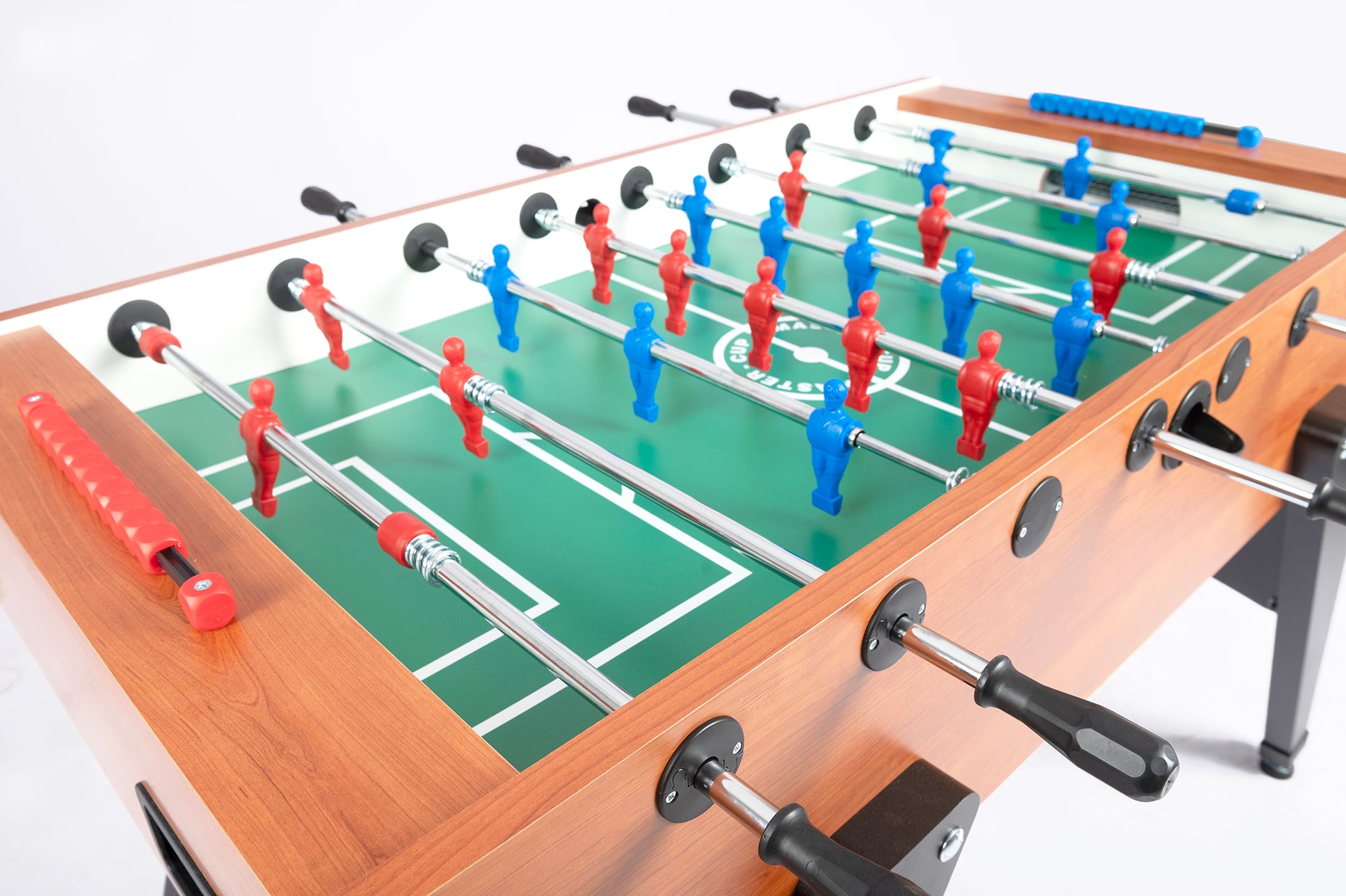 Tischkicker - Garlando MasterCup Deluxe kirsche