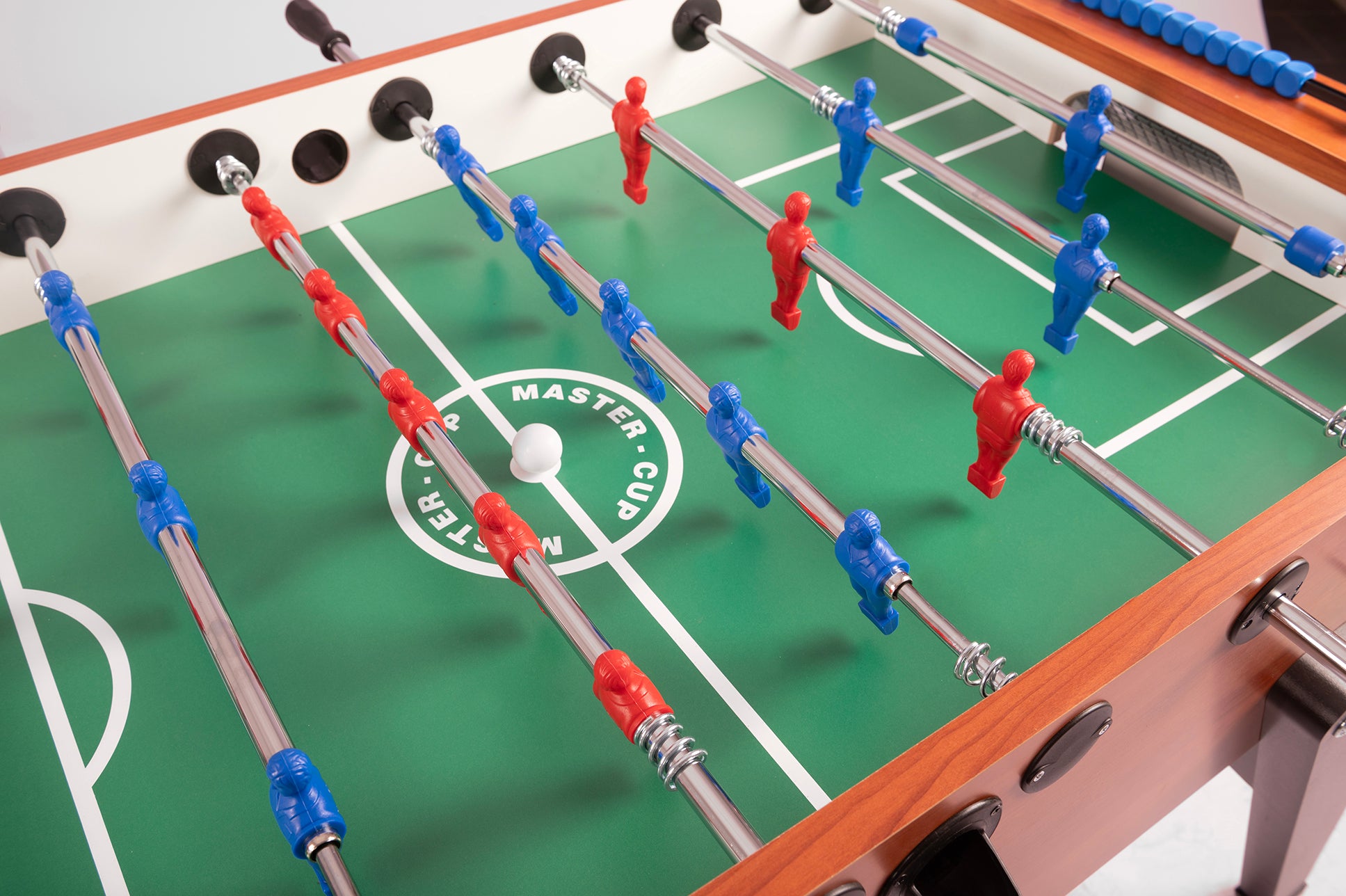 Tischkicker - Garlando MasterCup Deluxe kirsche