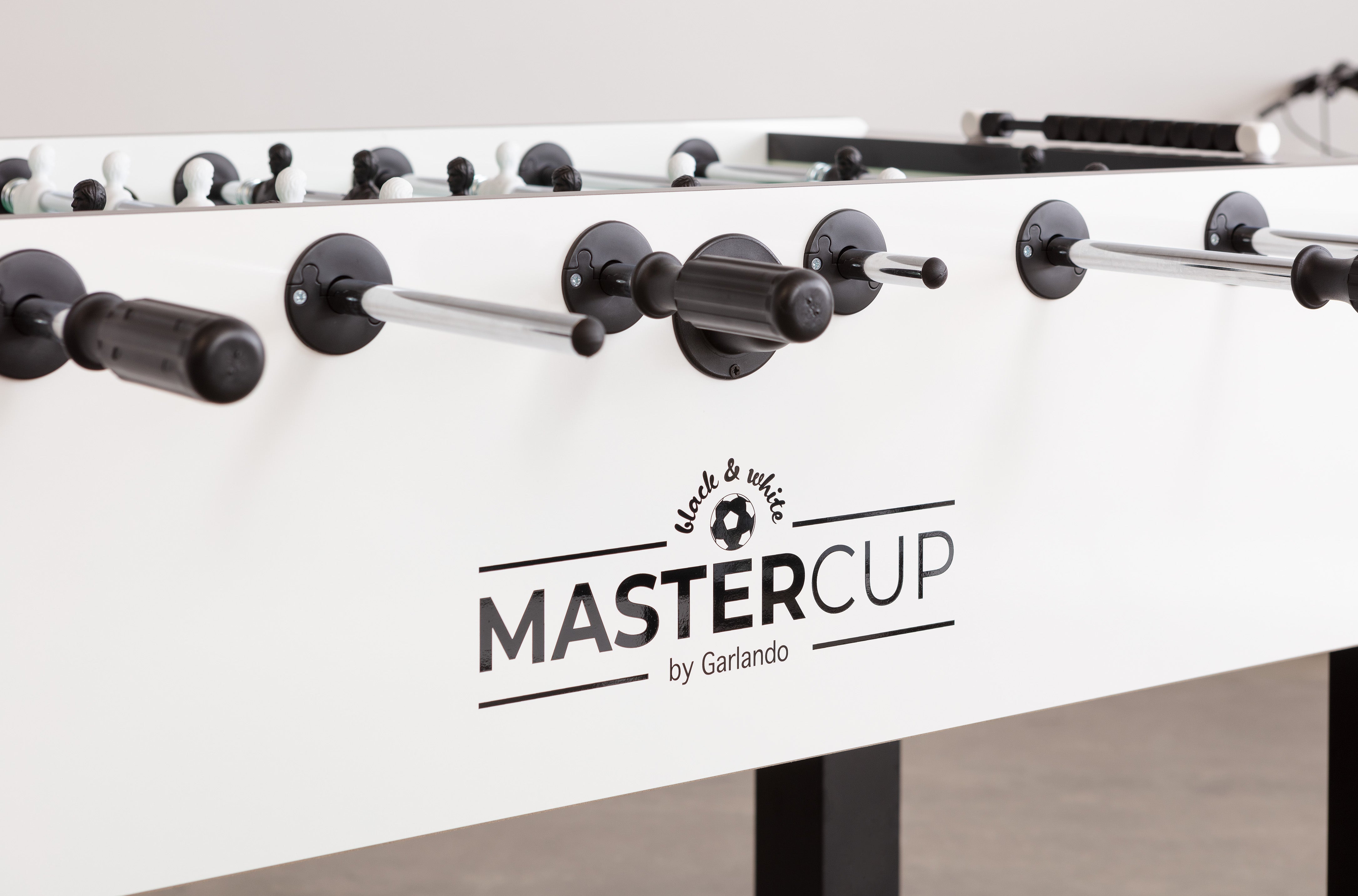 Tischkicker - Garlando MasterCup Black & White