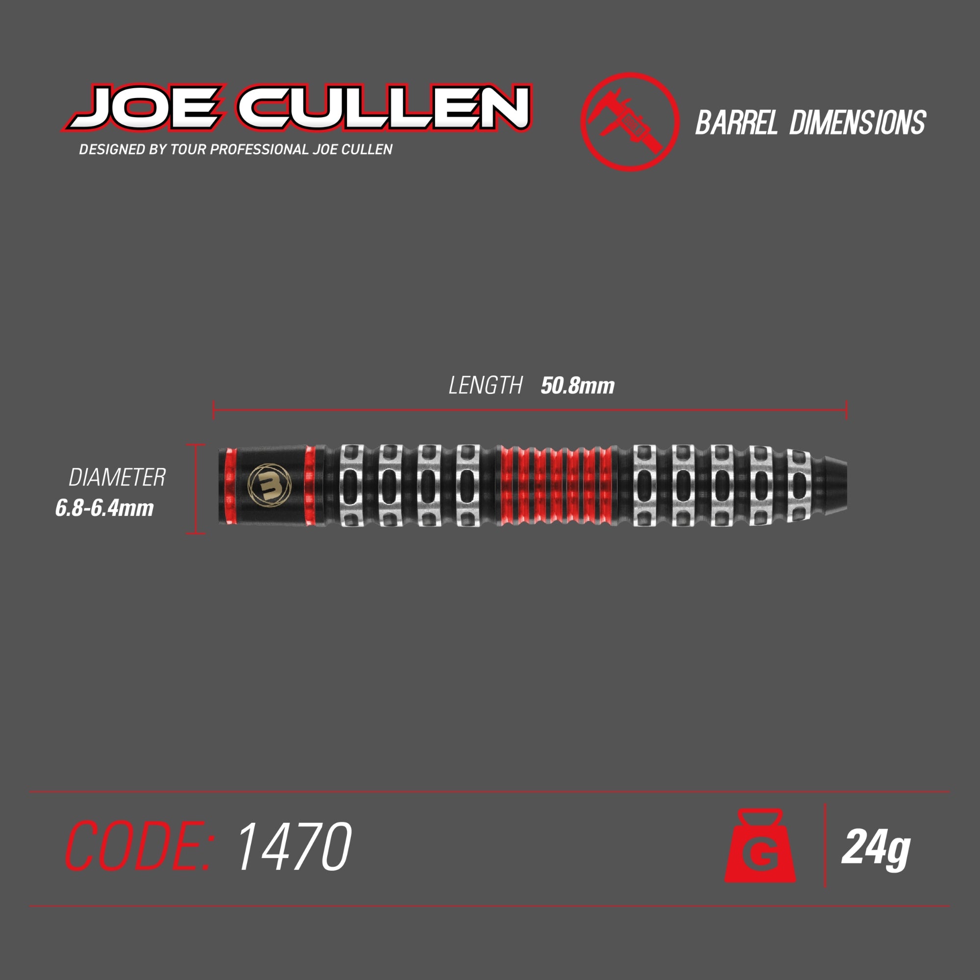 Winmau - Steeldart - Joe Cullen S.E.