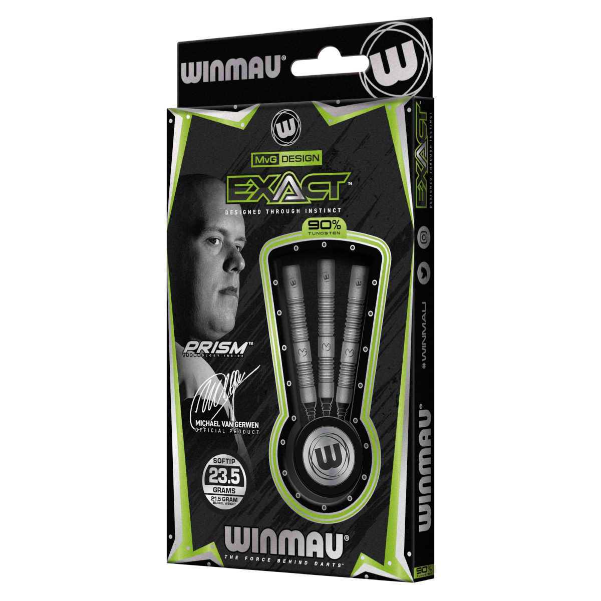 Winmau - Softdart - MvG Exact 23,5 gr.