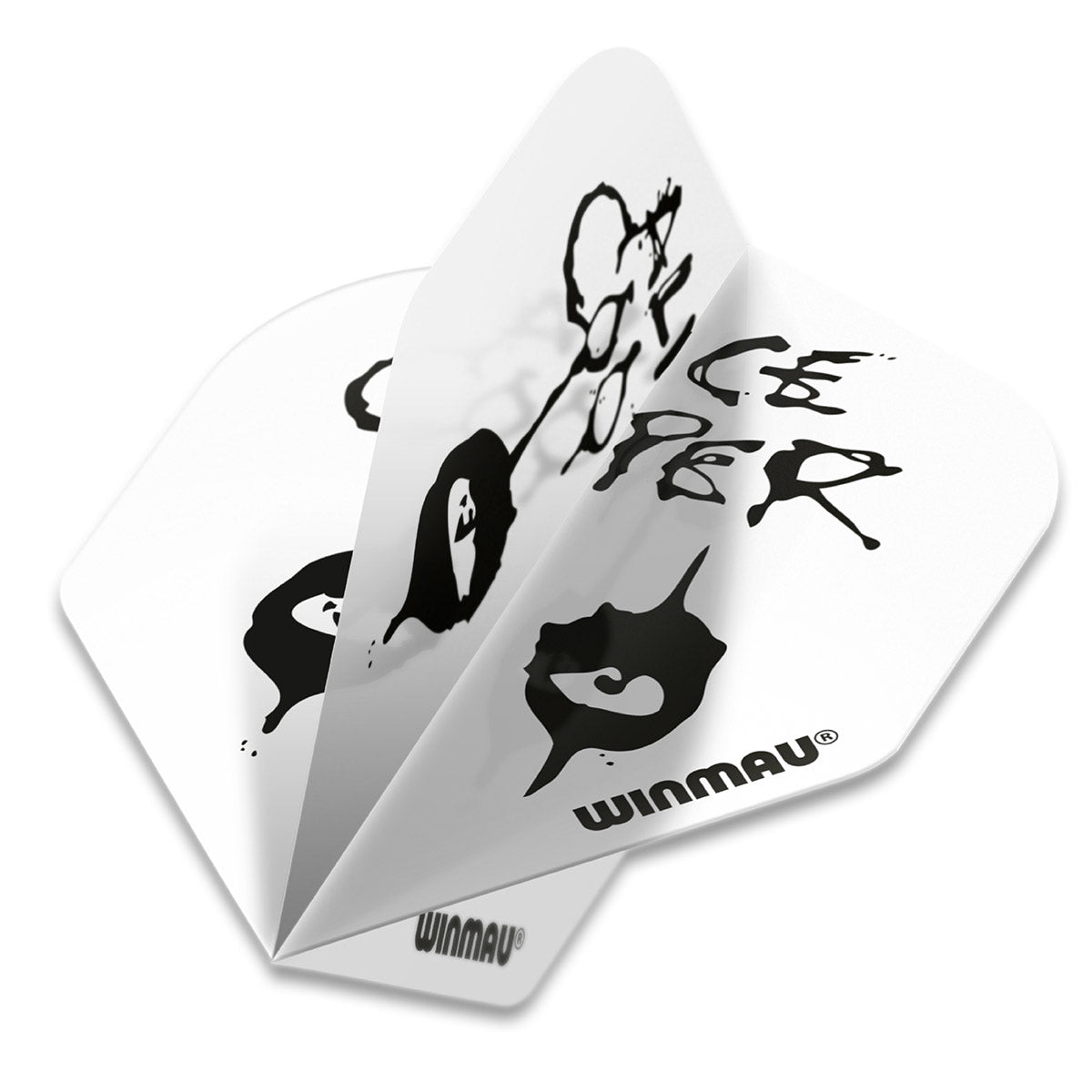 Winmau - Flights - Rock Legends Alice Cooper White