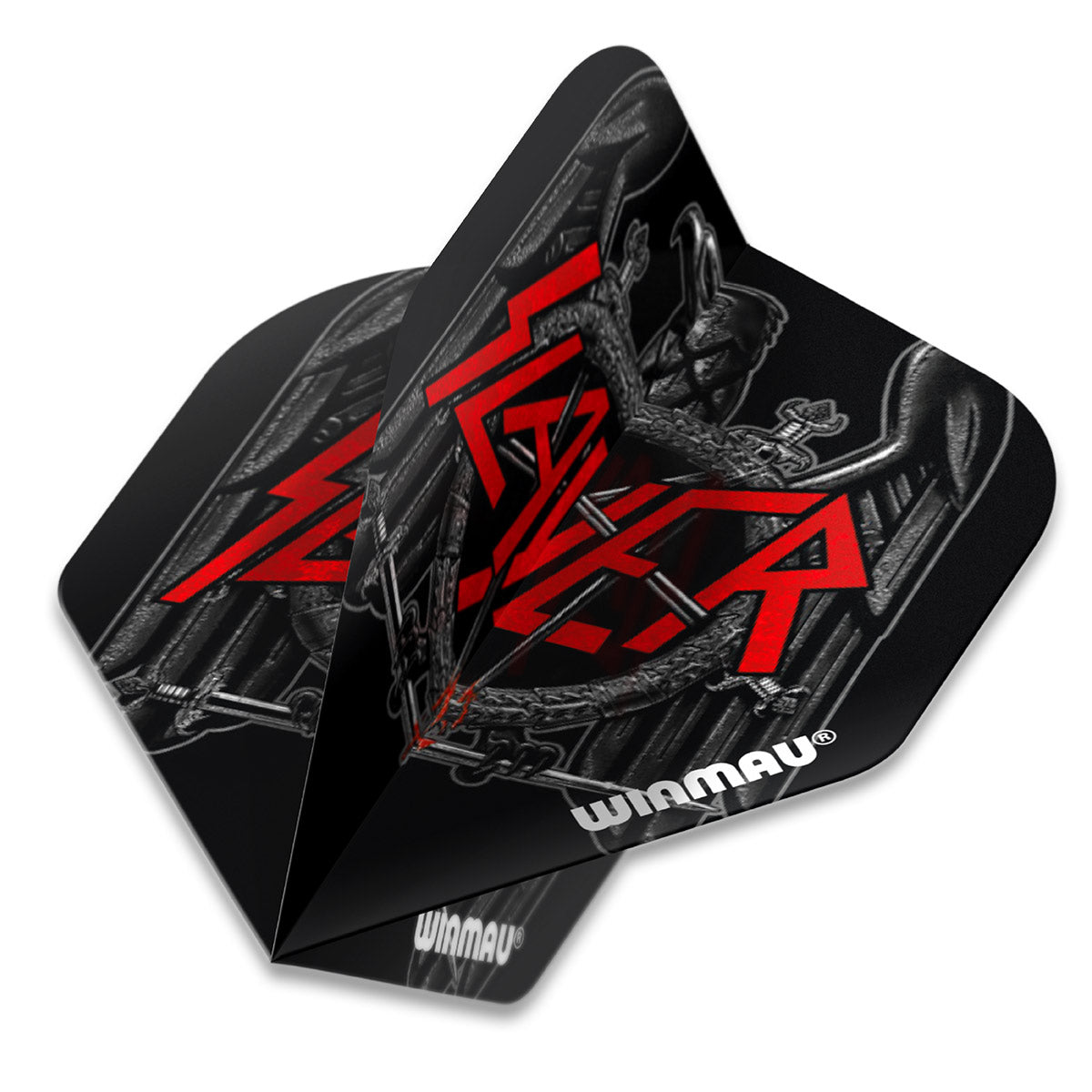 Winmau - Flights - Rock Legends Slayer Black Eagle