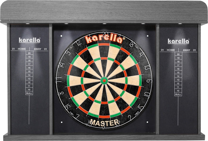 Karella - Dart-Cabinet Arena mit LED-Beleuchtung