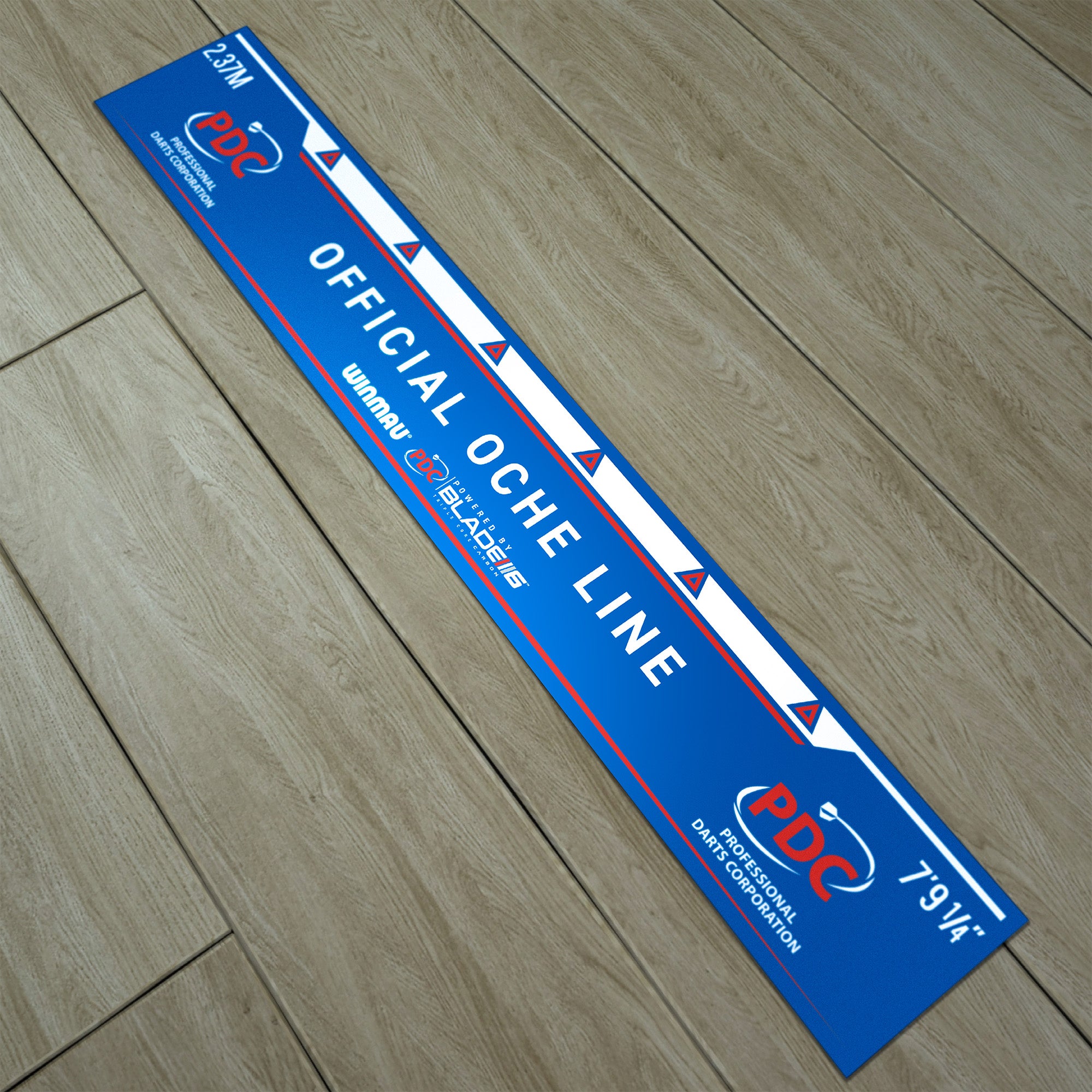 Winmau - Abwurflinie - Oche Line PDC Blue