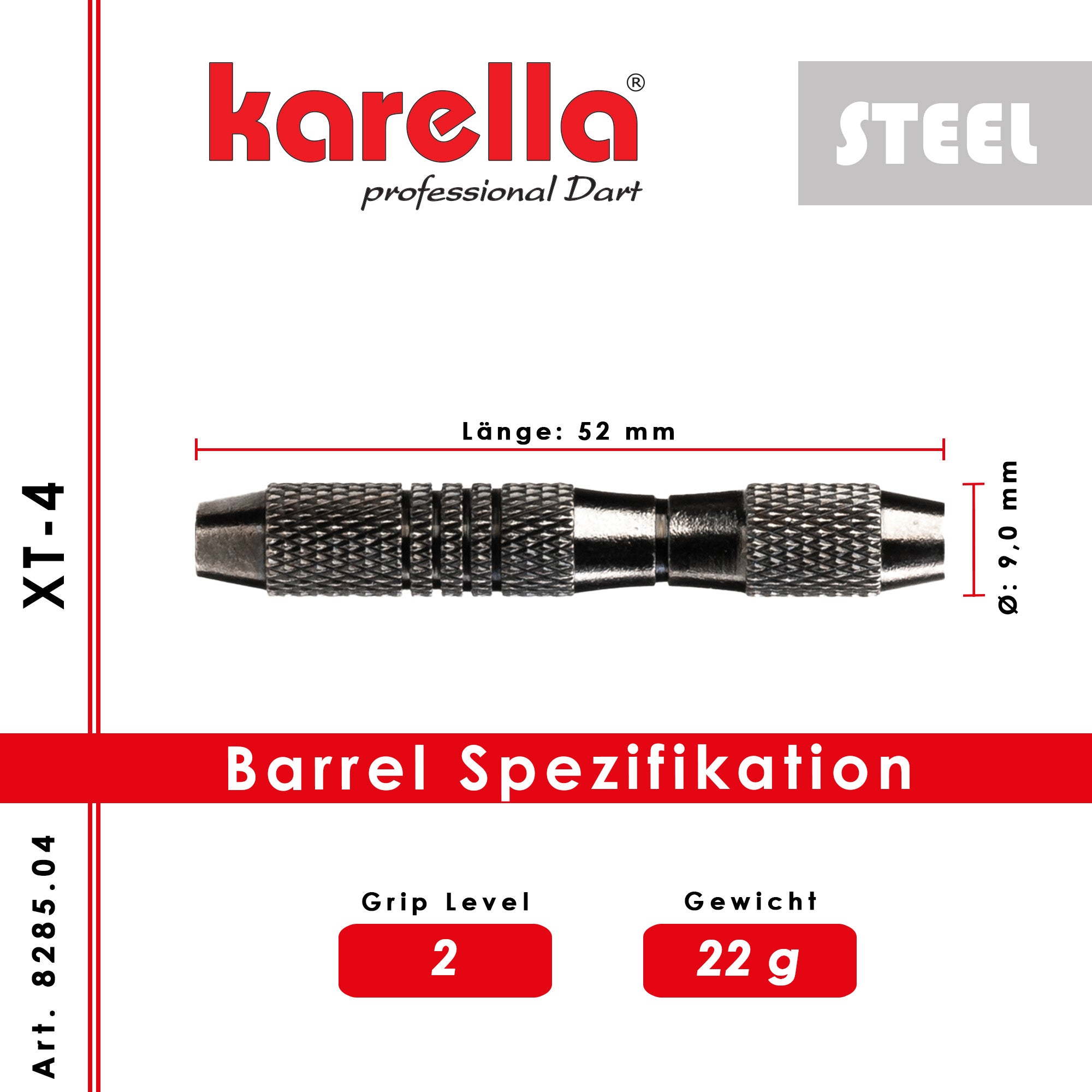 Karella - Steeldart - XT-4 22 gr.