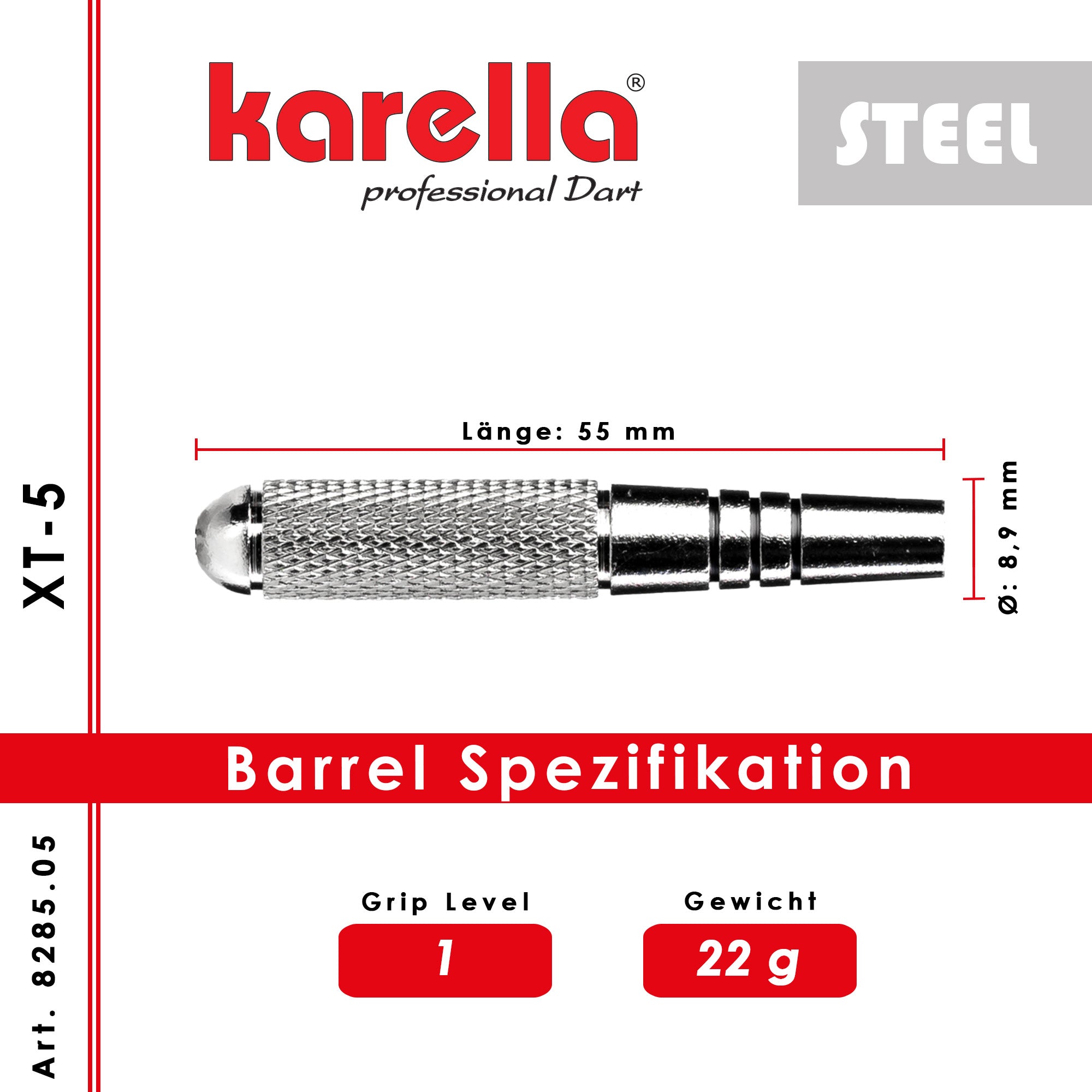 Karella - Steeldart - XT-5 22 gr.