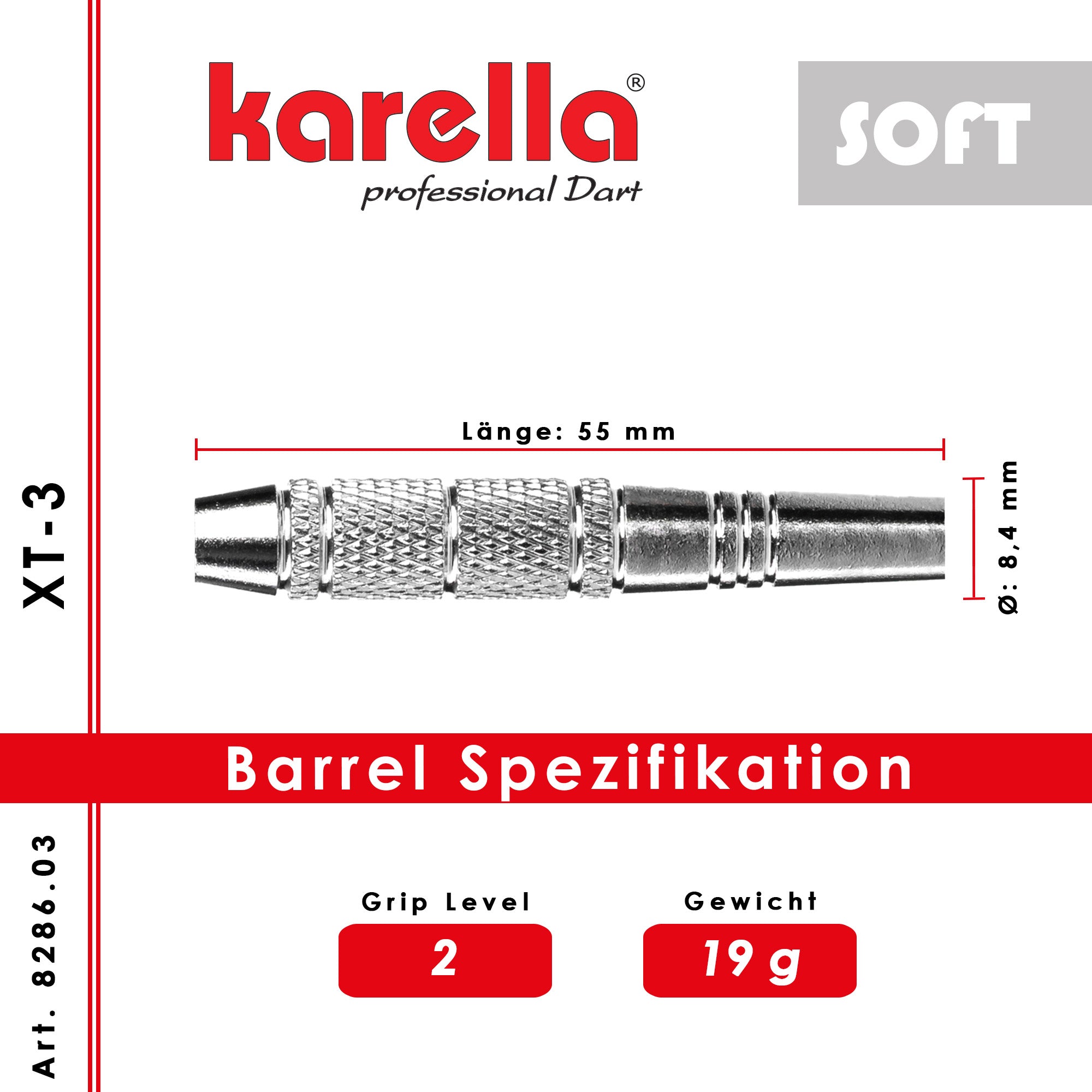 Karella - Softdart - XT-3 19 gr.