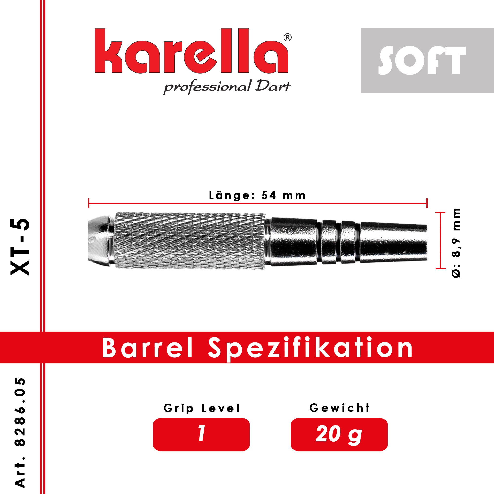 Karella - Softdart - XT-5 20 gr.