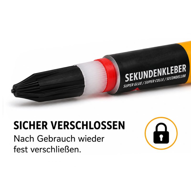 Lederkleber für Billard-Queuespitze Klebstoff für Klebeleder 12 Blister a 3 x 3g