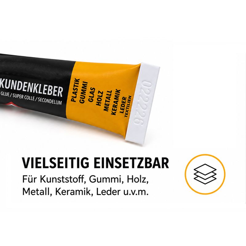 Lederkleber für Billard-Queuespitze Klebstoff für Klebeleder 12 Blister a 3 x 3g