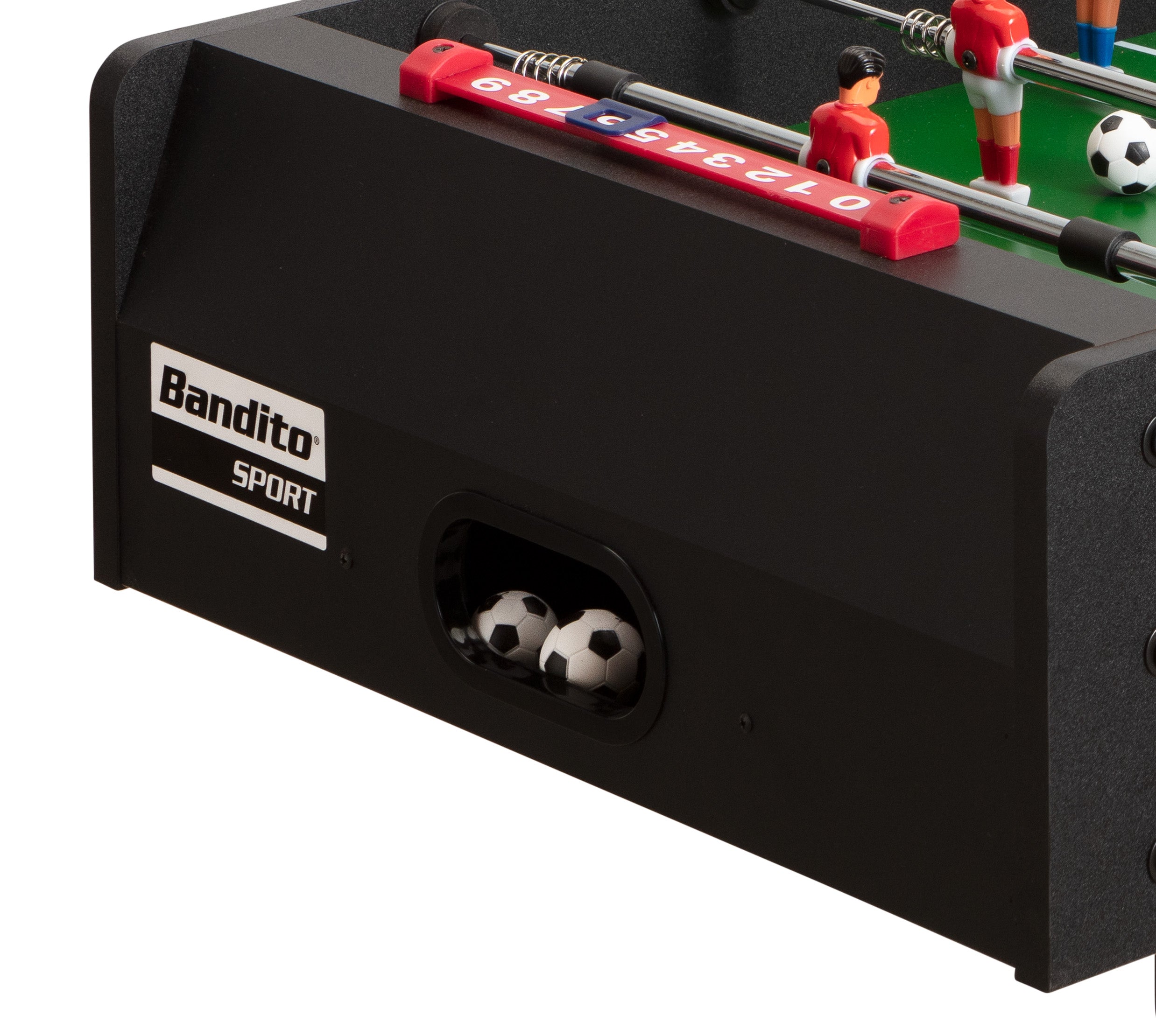 Mini-Kicker Bandito mit Teleskopstangen Tischaufleger 94 x 51 x 23 cm