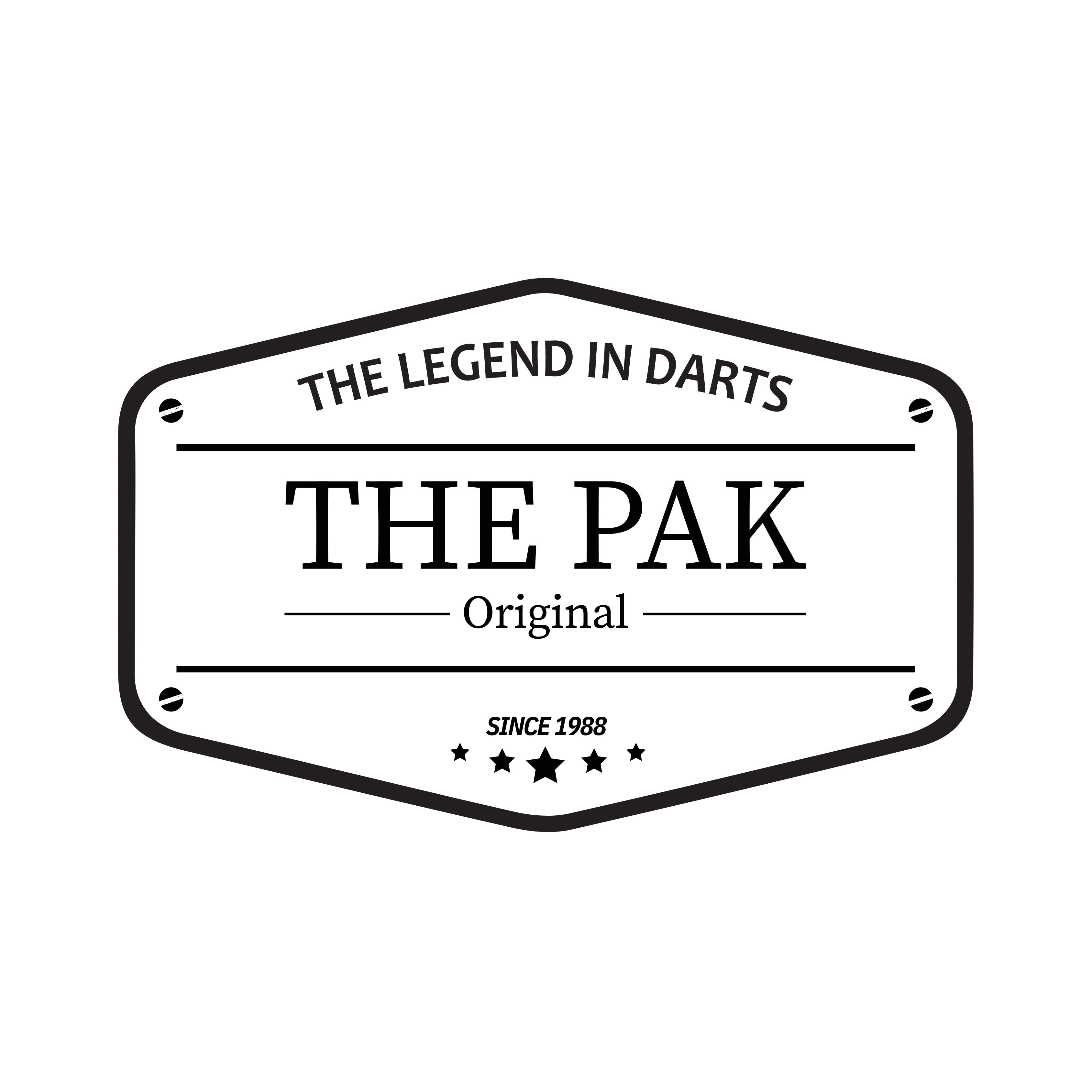 PAK - Dartkoffer Luxus - Alu schwarz