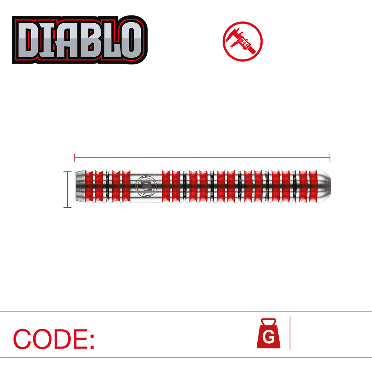 Winmau - Steeldart - Diablo