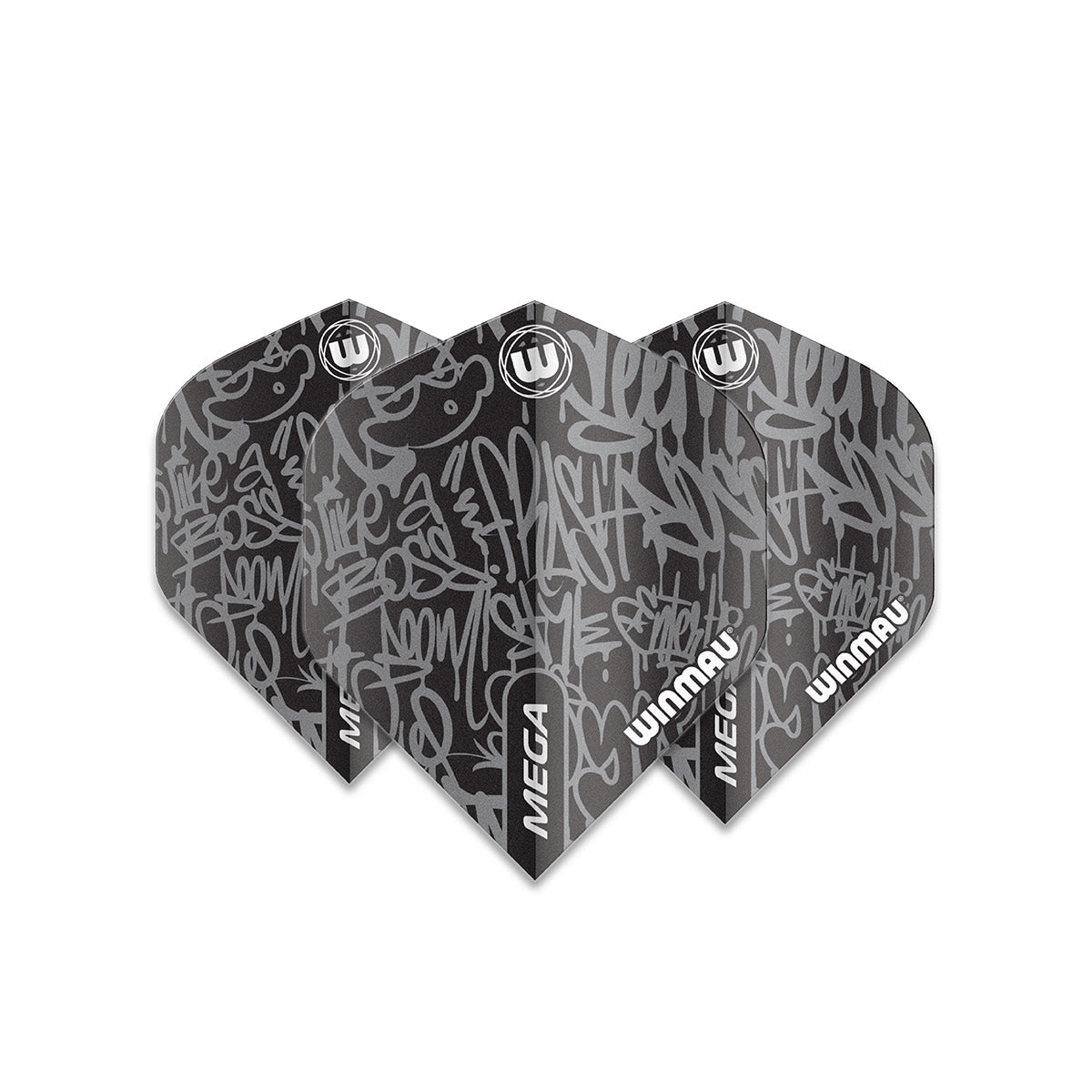 Winmau - Flights - Mega Standard Black