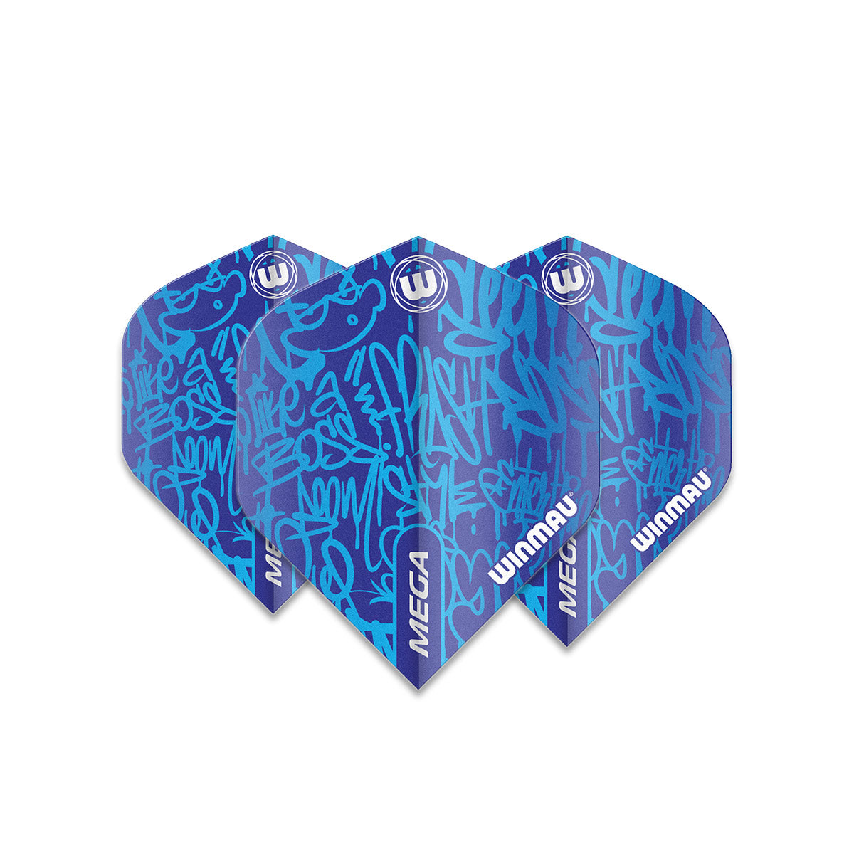 Winmau - Flights - Mega Standard Blue