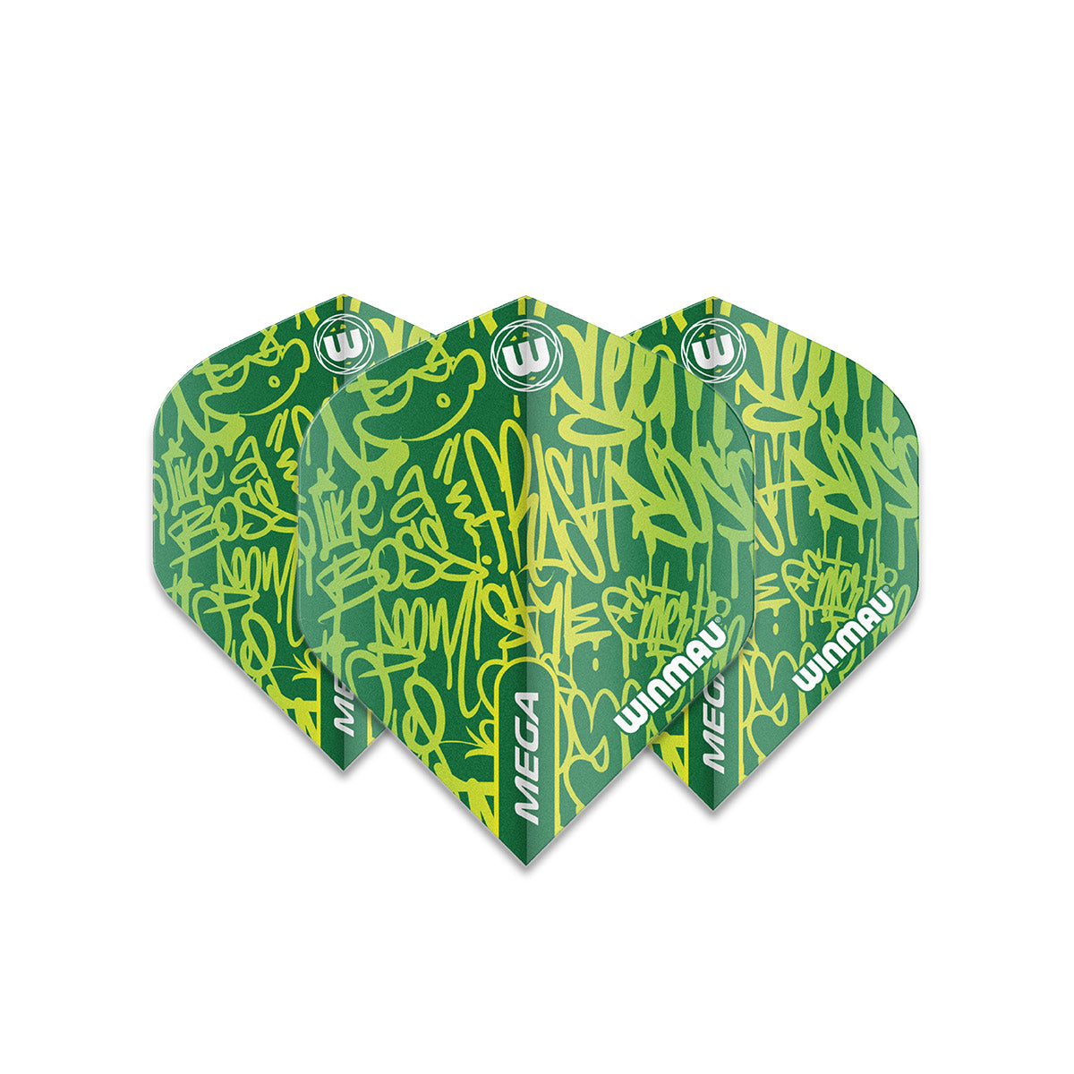 Winmau - Flights - Mega Standard Green