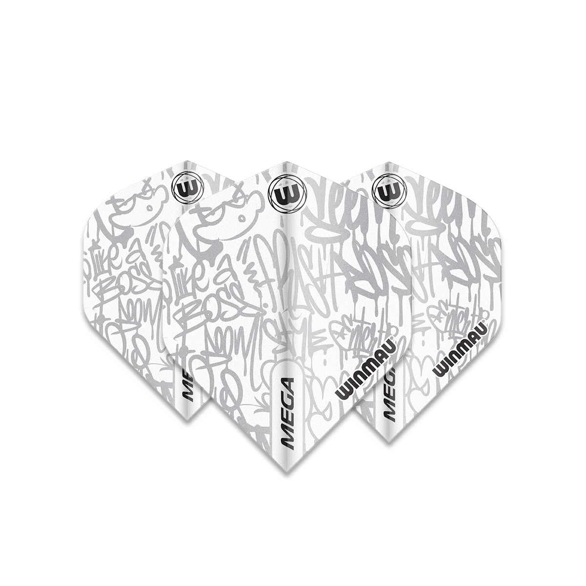 Winmau - Flights - Mega Standard White