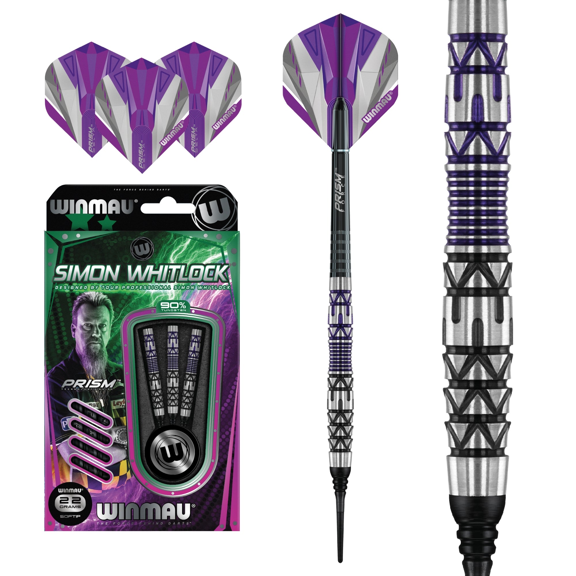 Winmau - Softdart - S. Whitlock Spec. Edt. 22 gr.