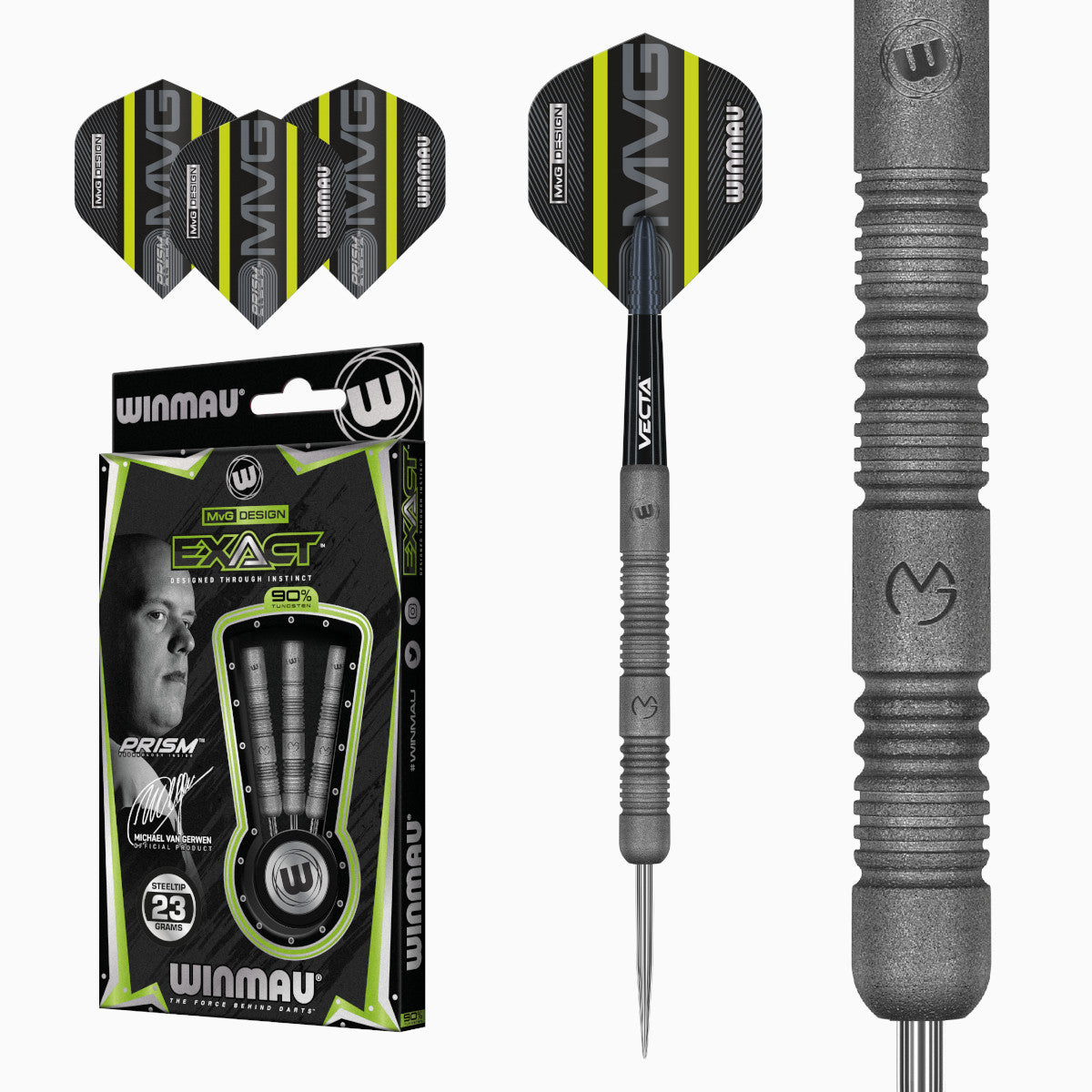 Winmau - Steeldart - MvG Exact 23 gr.