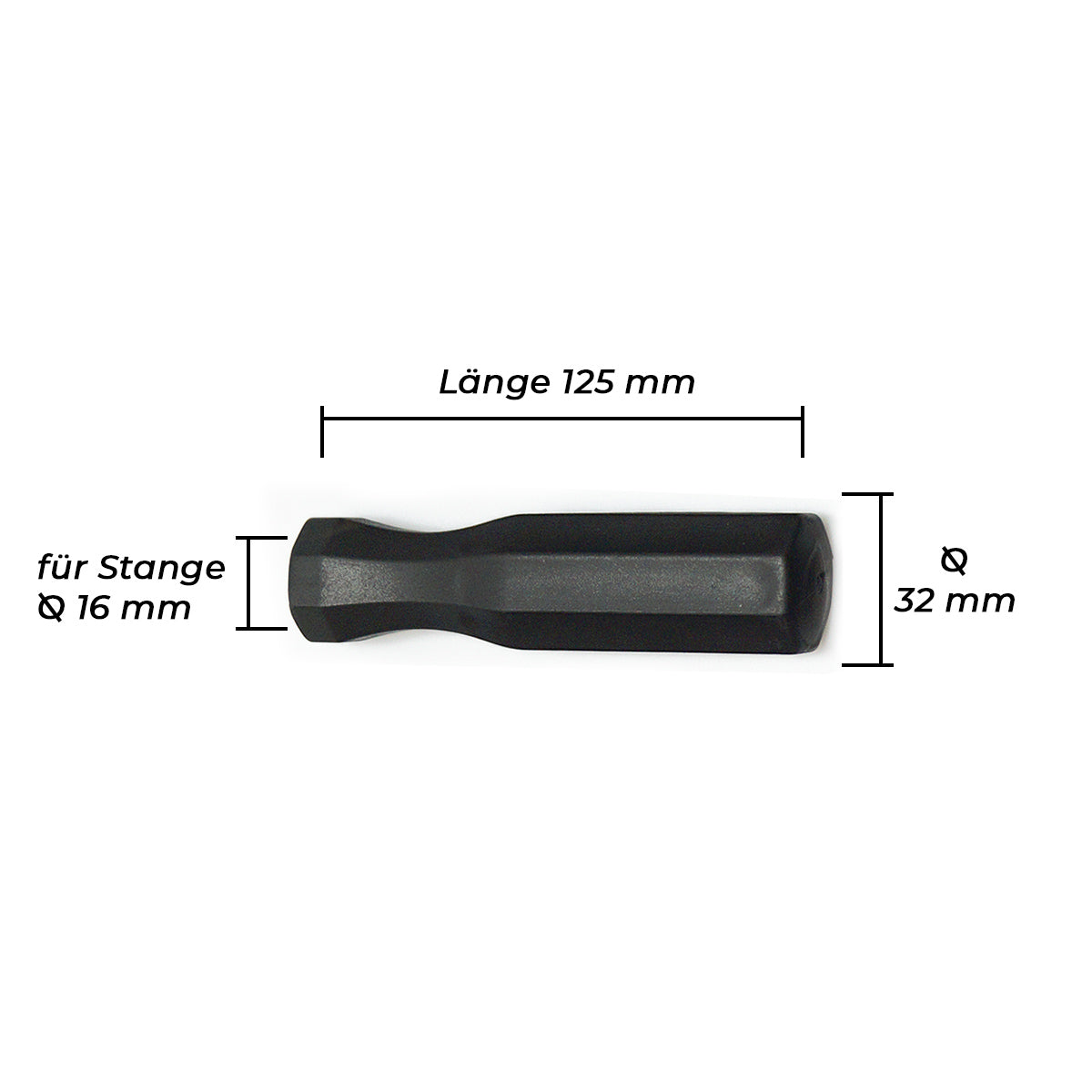 Bandito - Kickergriff  Universal  für 16 mm Stangen