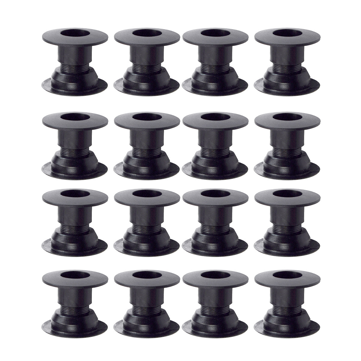 Bandito  - Kugellager Universal für 16 mm Kickerstange Seitenwände 25 - 32 mm Tischset (16 St.)