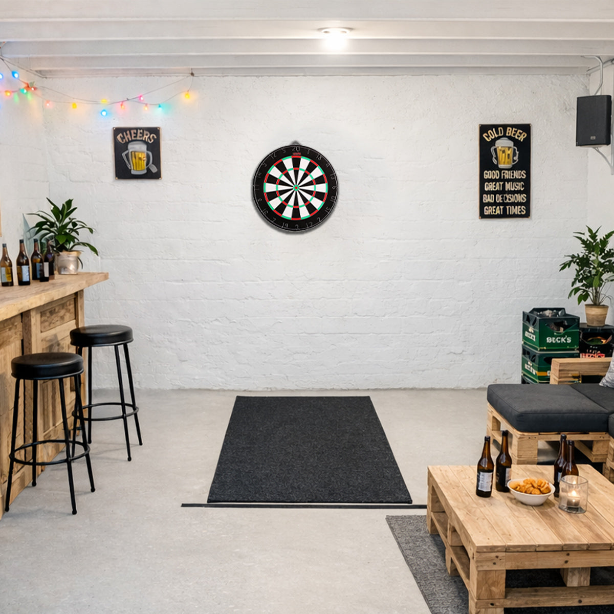Karella - Dartboard Training Set inkl. 2 Set Darts 