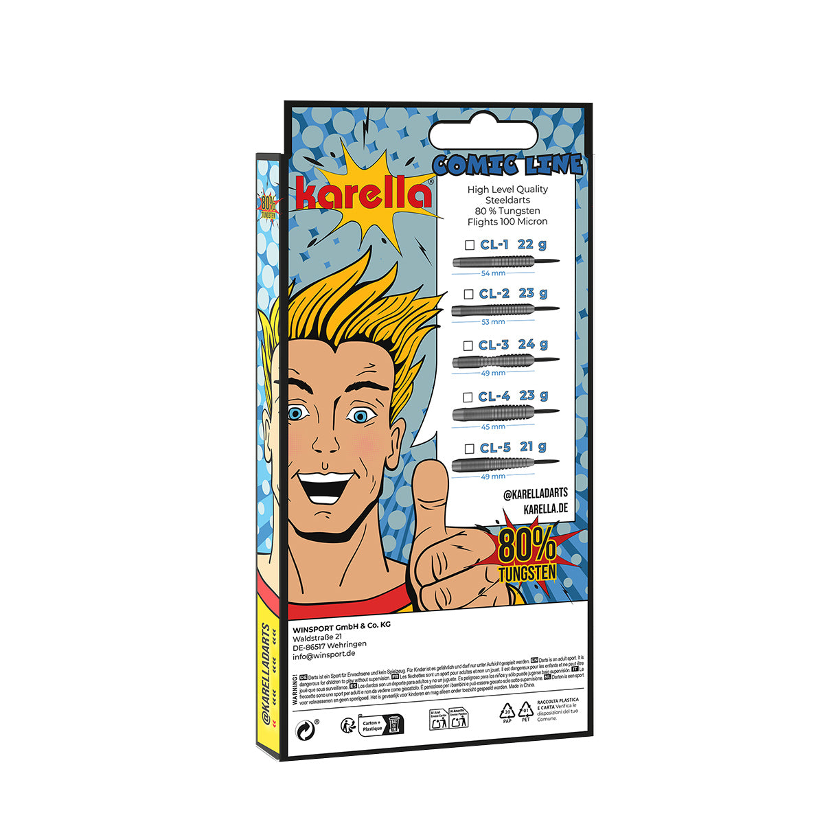 Karella - Steeldart - Comic Line CL-1 22 gr.