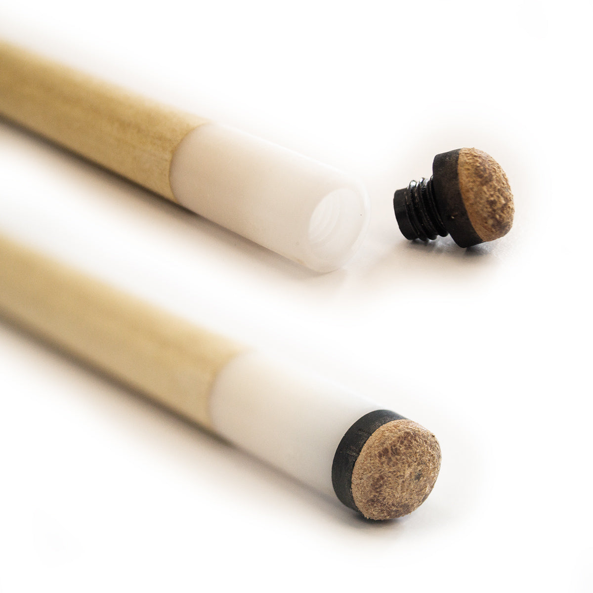 Winsport - Queue - Shooter HouseCue 2-tlg. - 12 mm Schraubleder